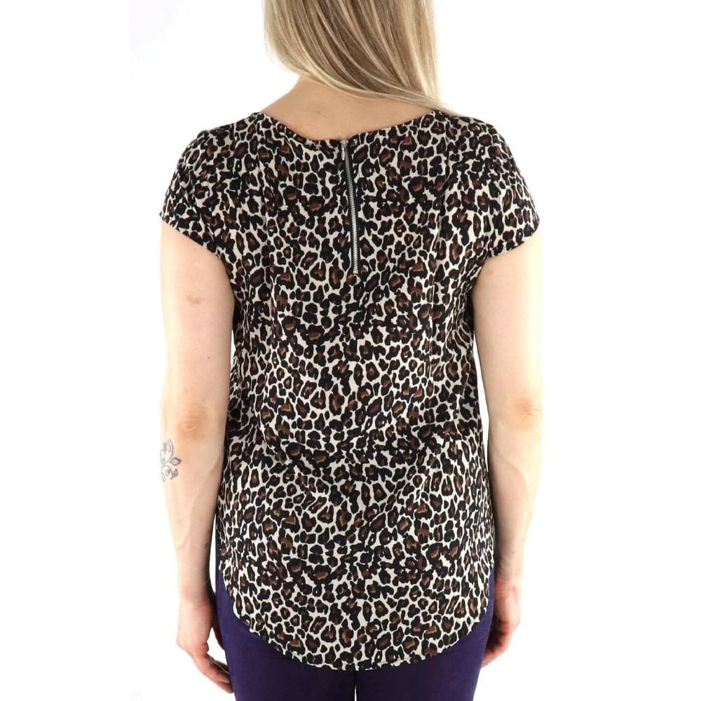 Blouse Noir à Motifs Femme Vero Moda Easy Joy 2