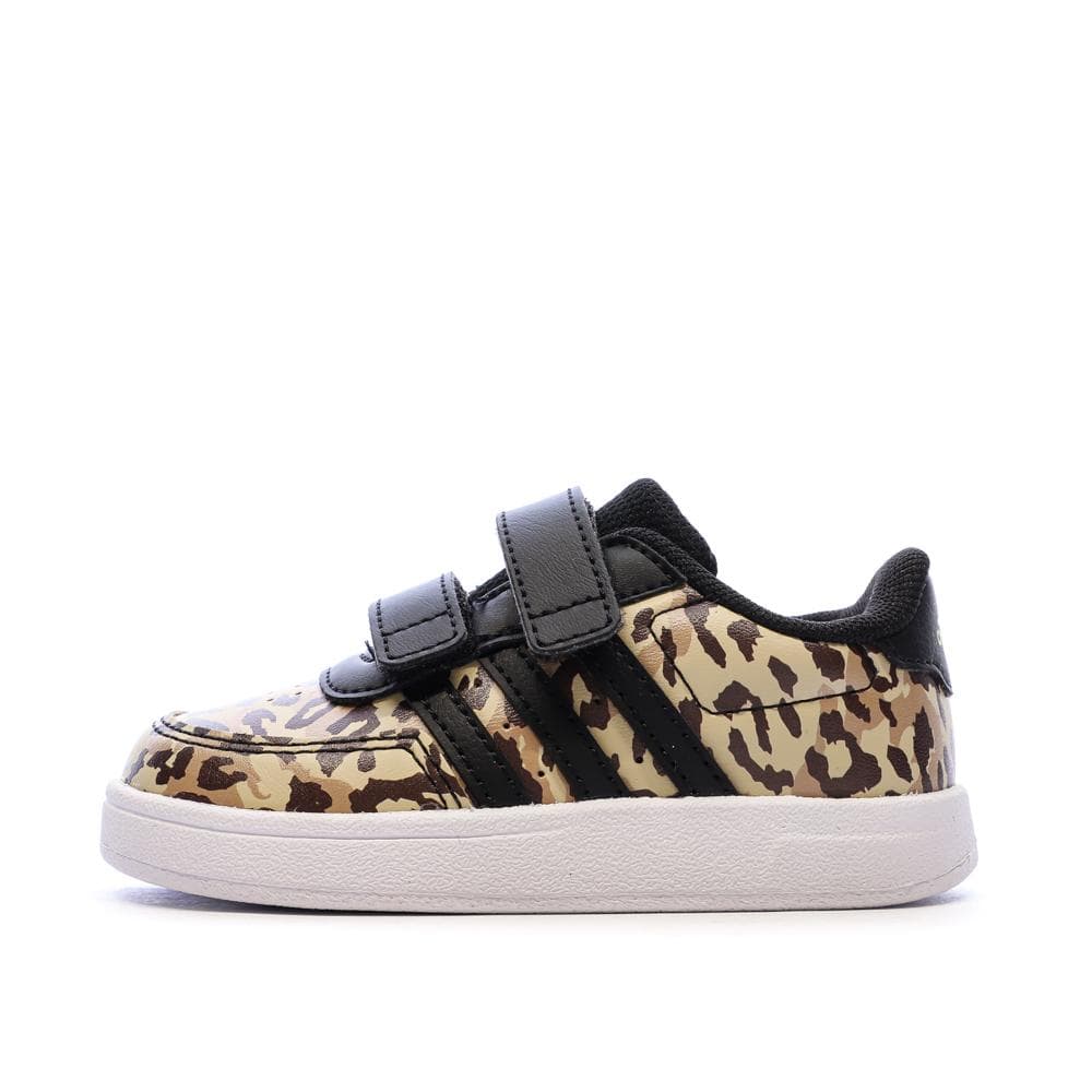 Baskets Noire/Marron Fille Adidas Breaknet 1
