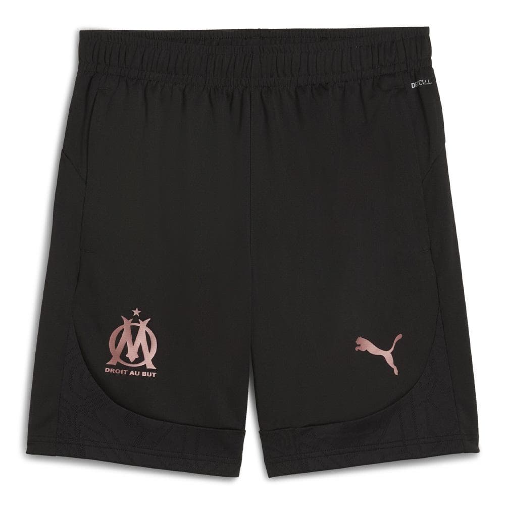 OM Short Training Noir Homme Puma 24/25 1