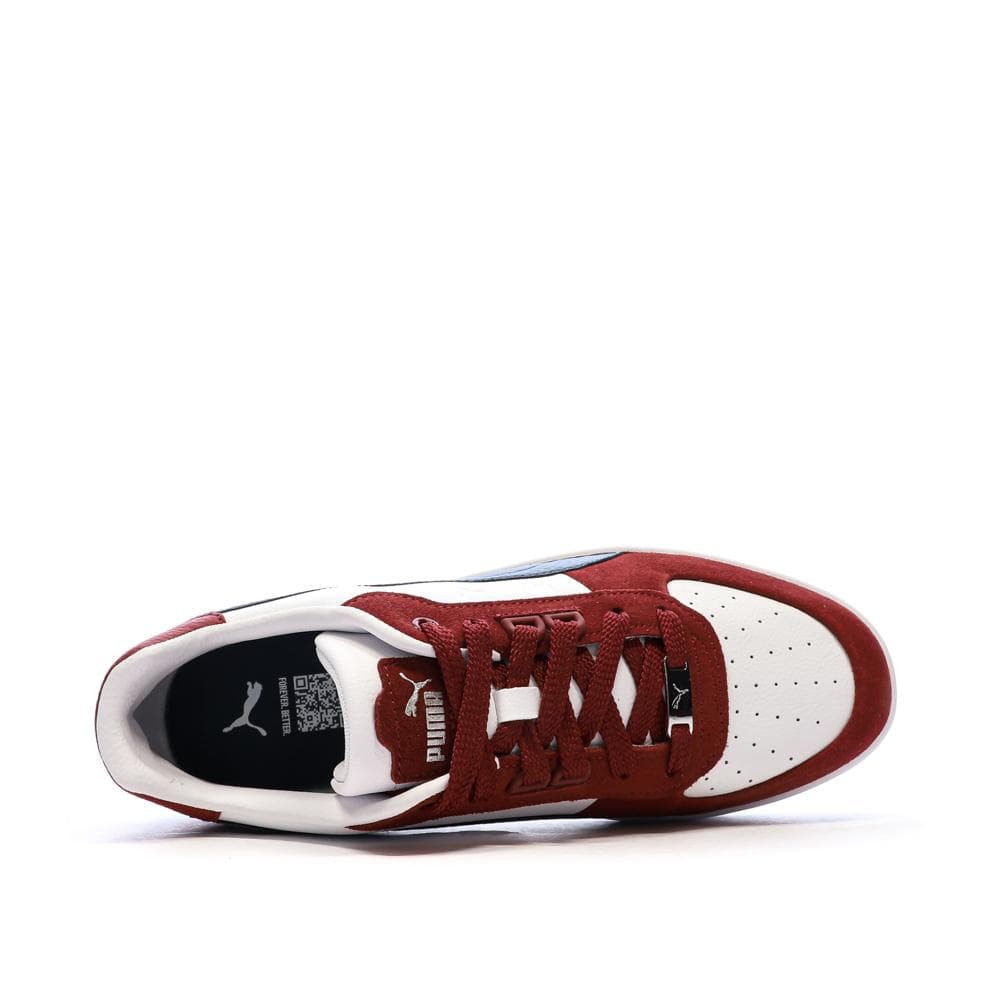 Baskets Blanc/Marine Homme Puma Caven 2 Lux 4