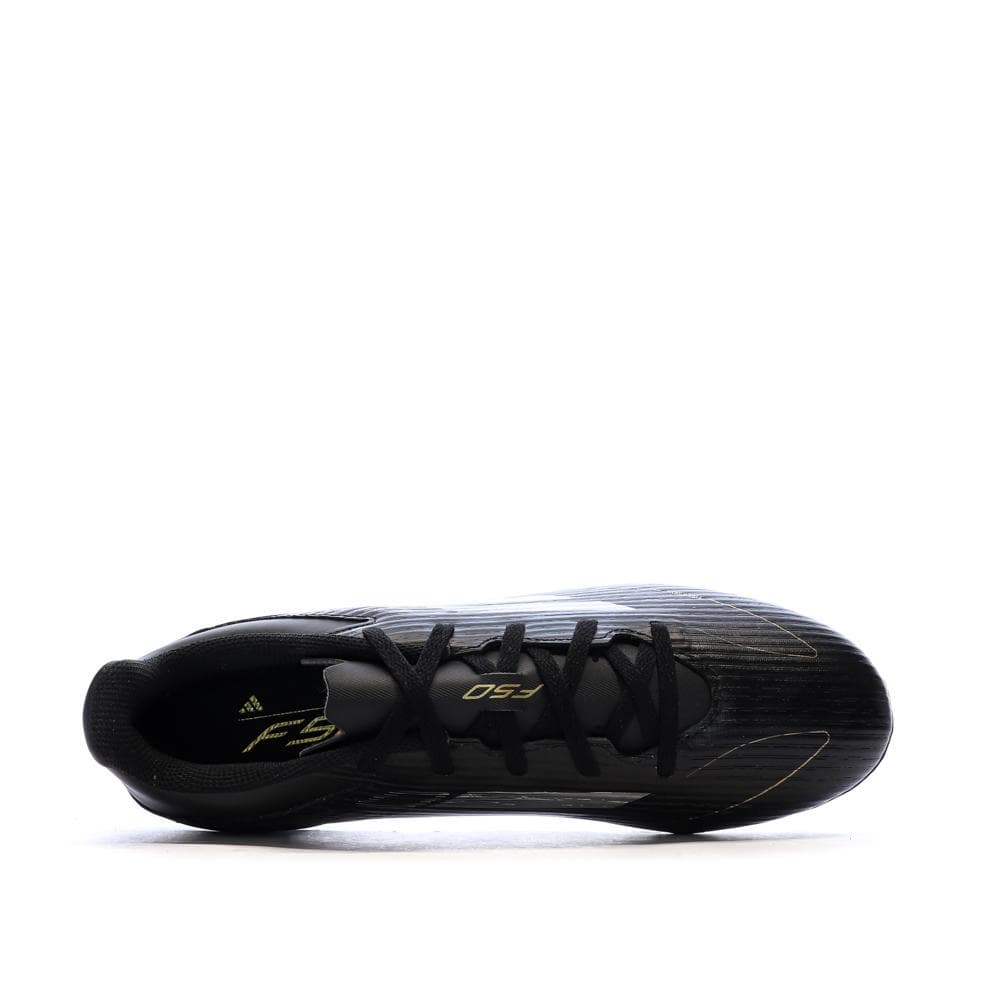 Chaussures de Football Noires Homme Adidas F50 Club 4