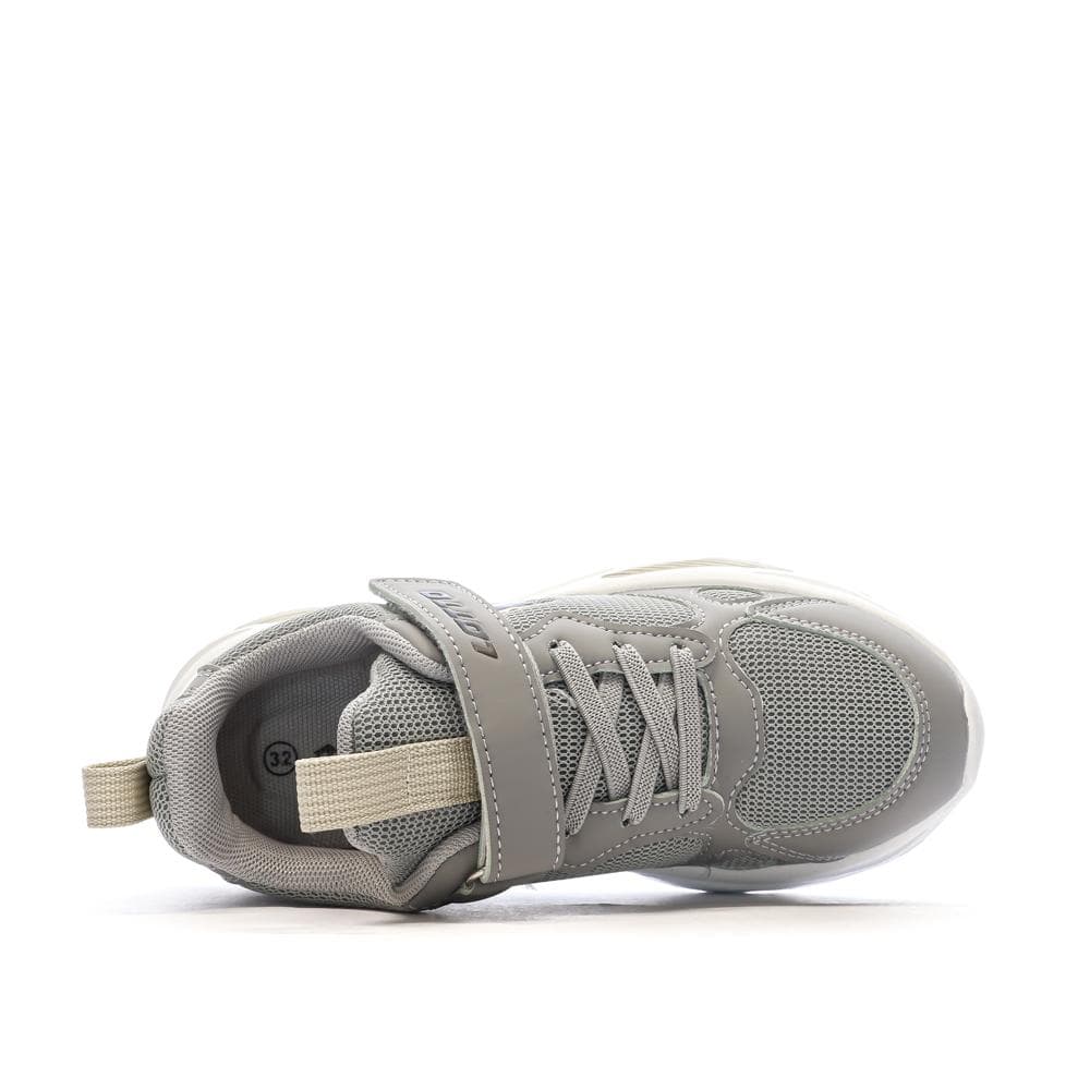Baskets Grises/Blanches Garçon Lotto Bologna 4