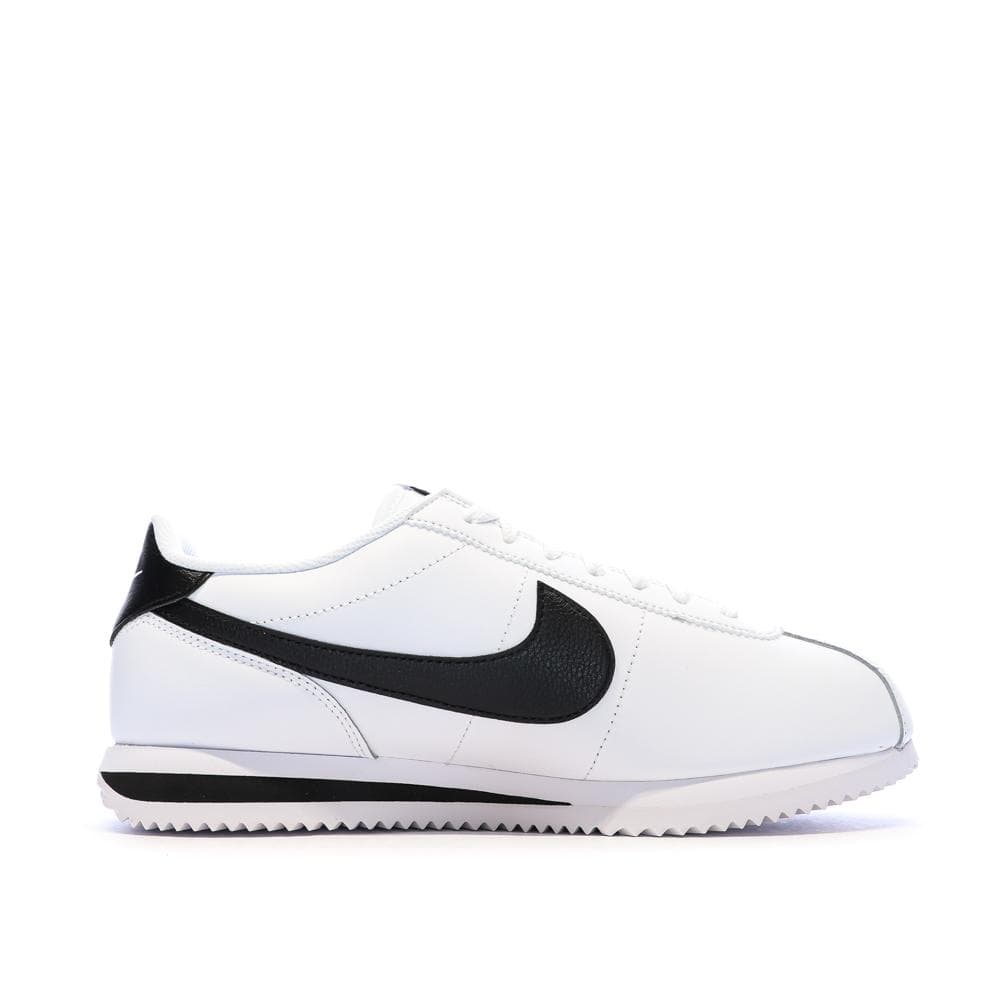 Baskets Blanc/Noir Homme Nike Cortez 2