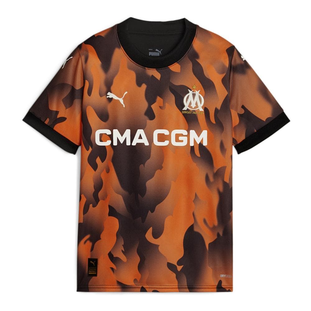 OM Maillot Réplica Third Junior Puma 23/24 1