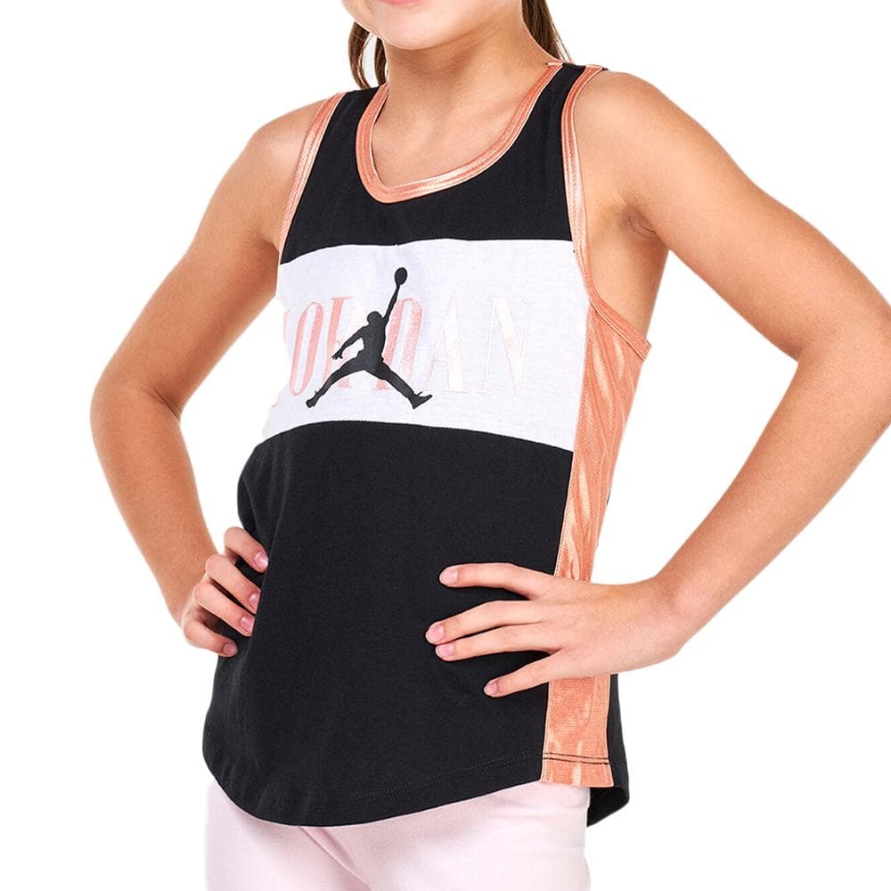 Débardeur Noir Fille Nike Satin 1