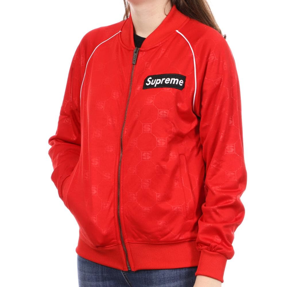 Veste de Survêtement Rouge Femme Supreme Grip Velen 1