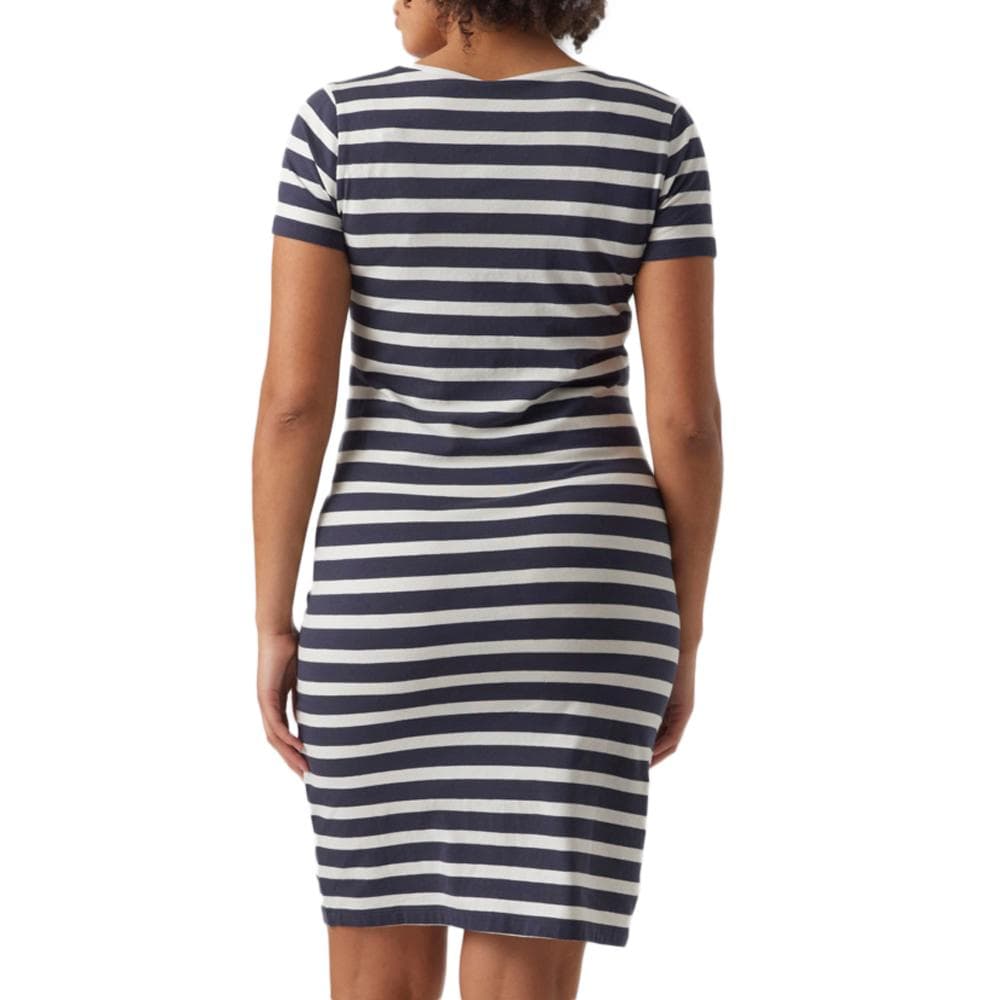 Robe de Grossesse Marine/Blanche Femme Mamalicious 20017376 2