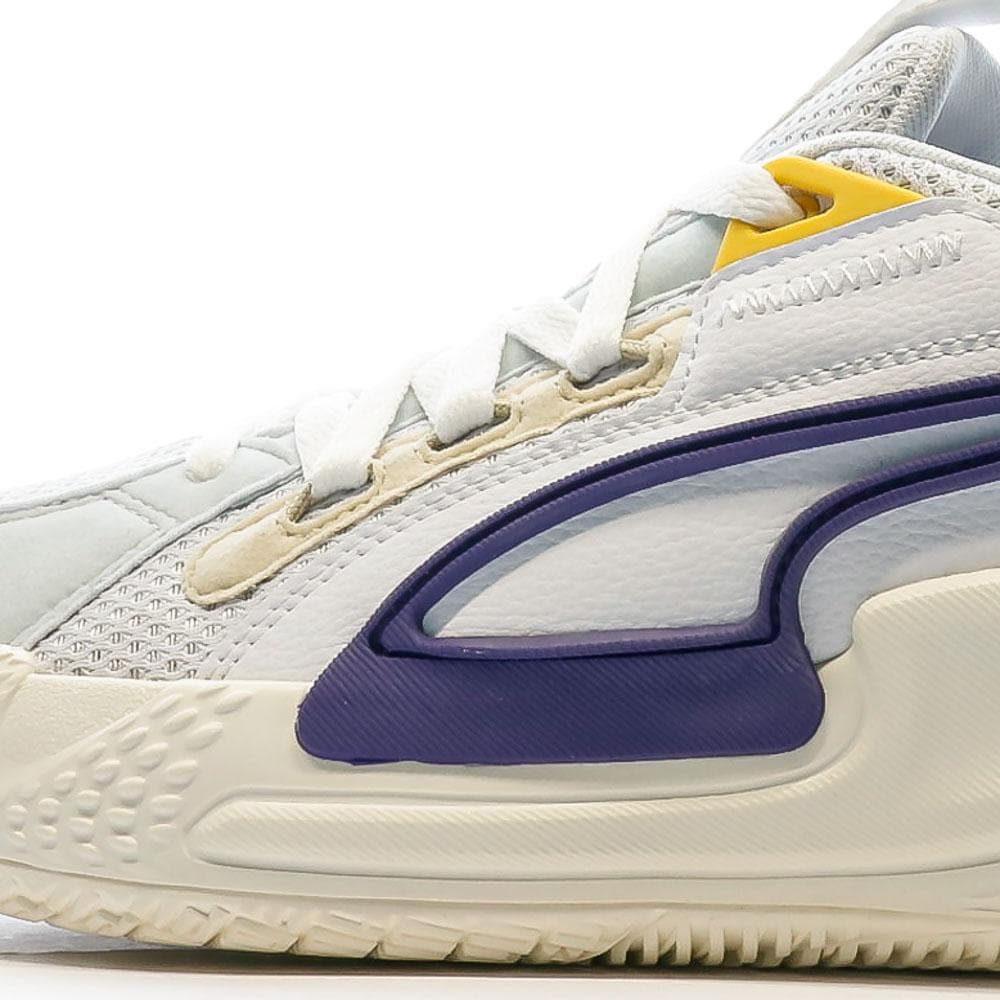 Chaussures de Basketball Homme Blanc Puma Court Rider 7