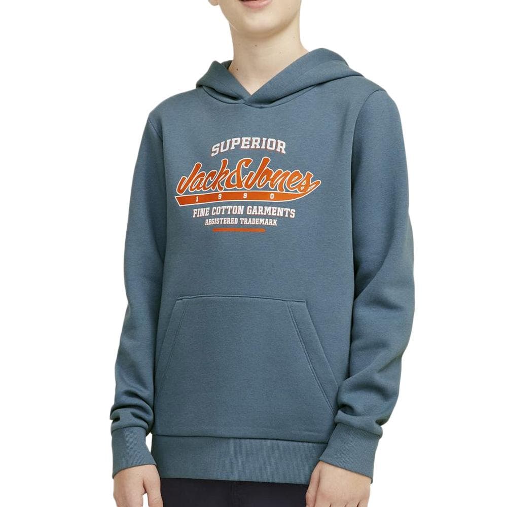 Sweat Bleu Garçon Jack & Jones Logo 1