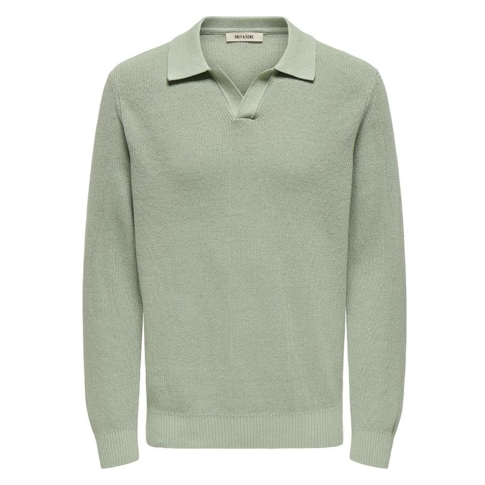 Polo Vert Homme Only & Sons Casper 1