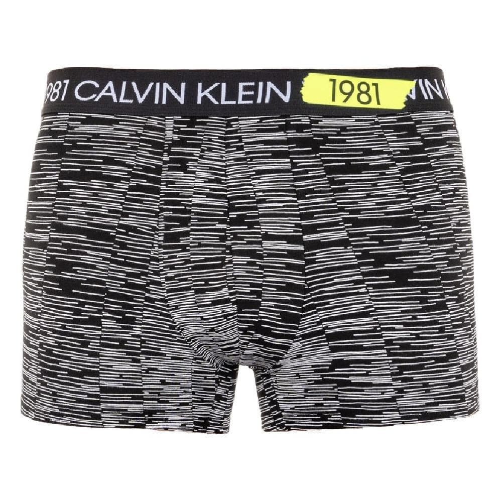 Boxer Noir/Blanc Homme Calvin Klein 1981 Bold 1