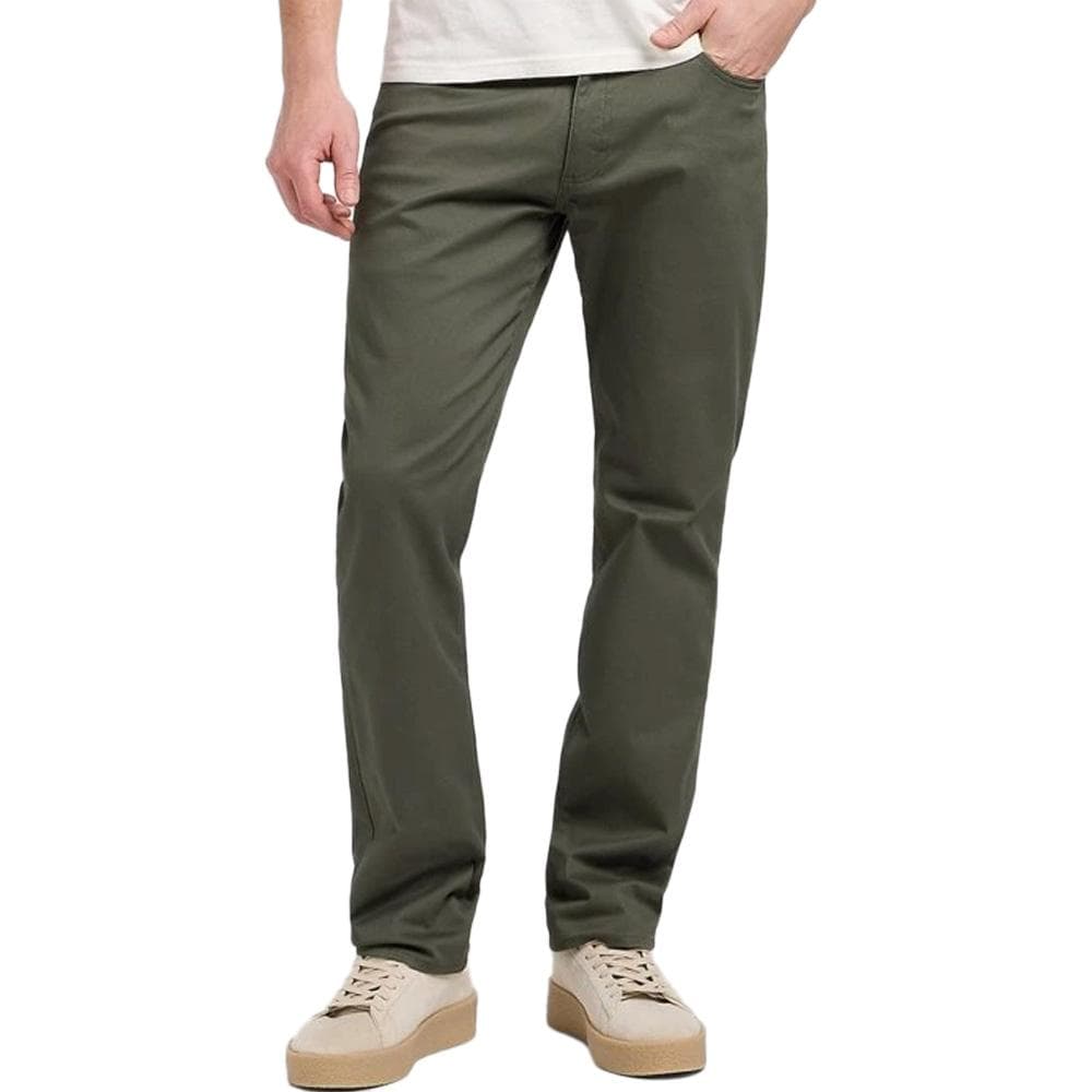 Jean Slim Vert Homme Lee Straight 112370604 1