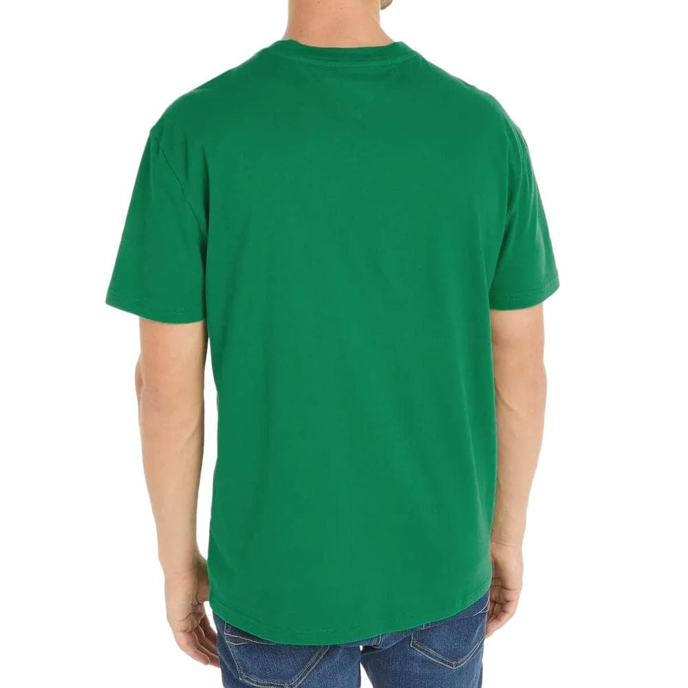 T-shirt Vert Homme Tommy Jeans Reg Gd 2