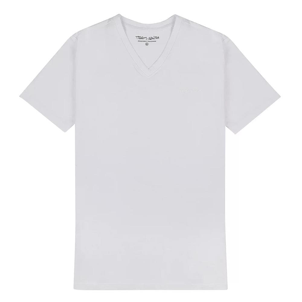 T-shirt Blanc Homme Teddy Smith Tawax 2 1
