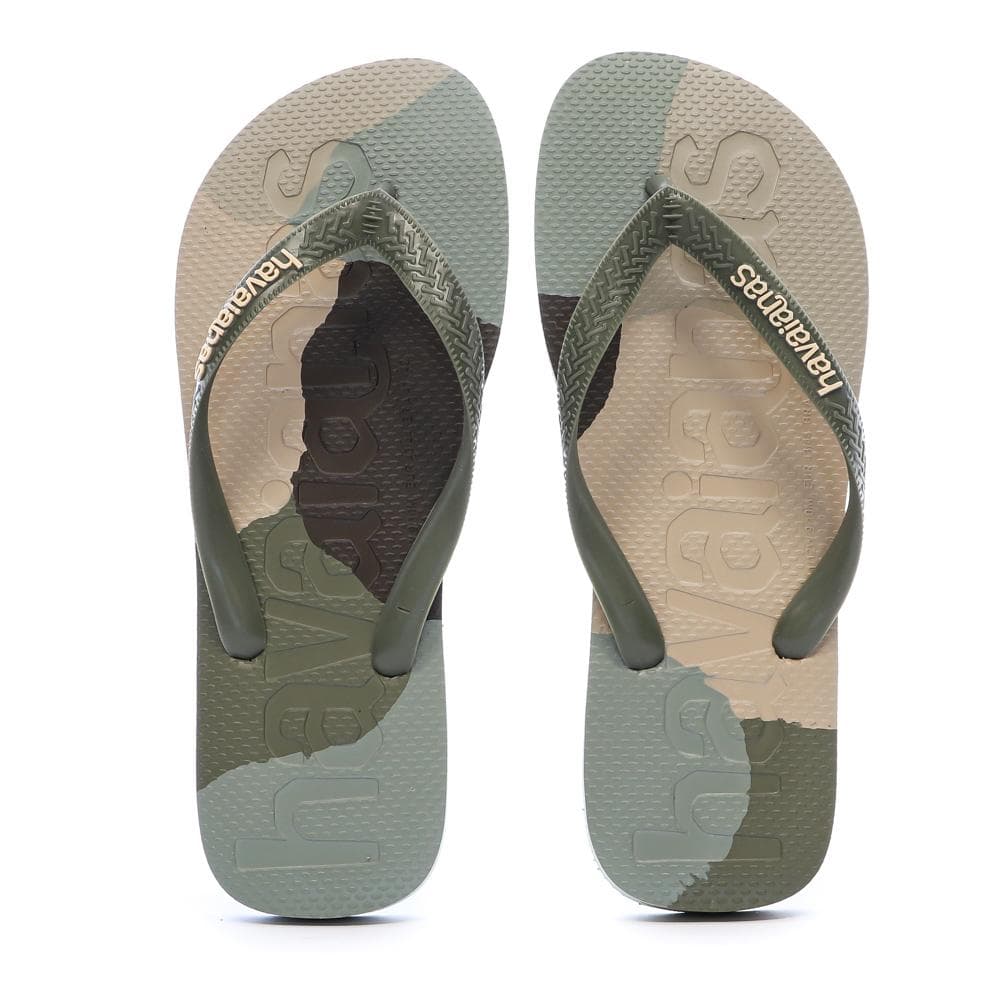 Tongs Verte/Beige Homme Havaianas Slim 1740 3