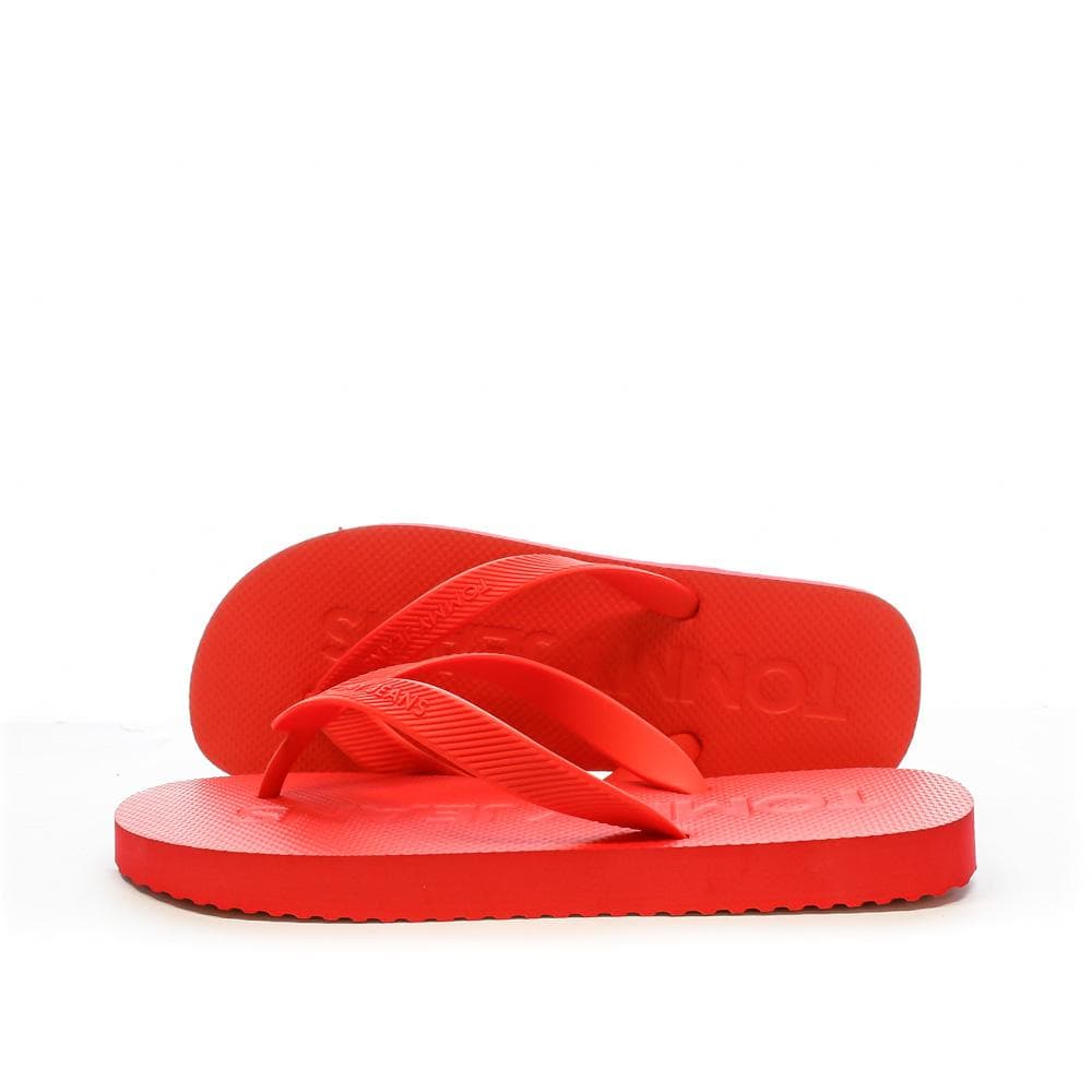 Tongs Rouge Homme Tommy Hilfiger Tjm Beach 1