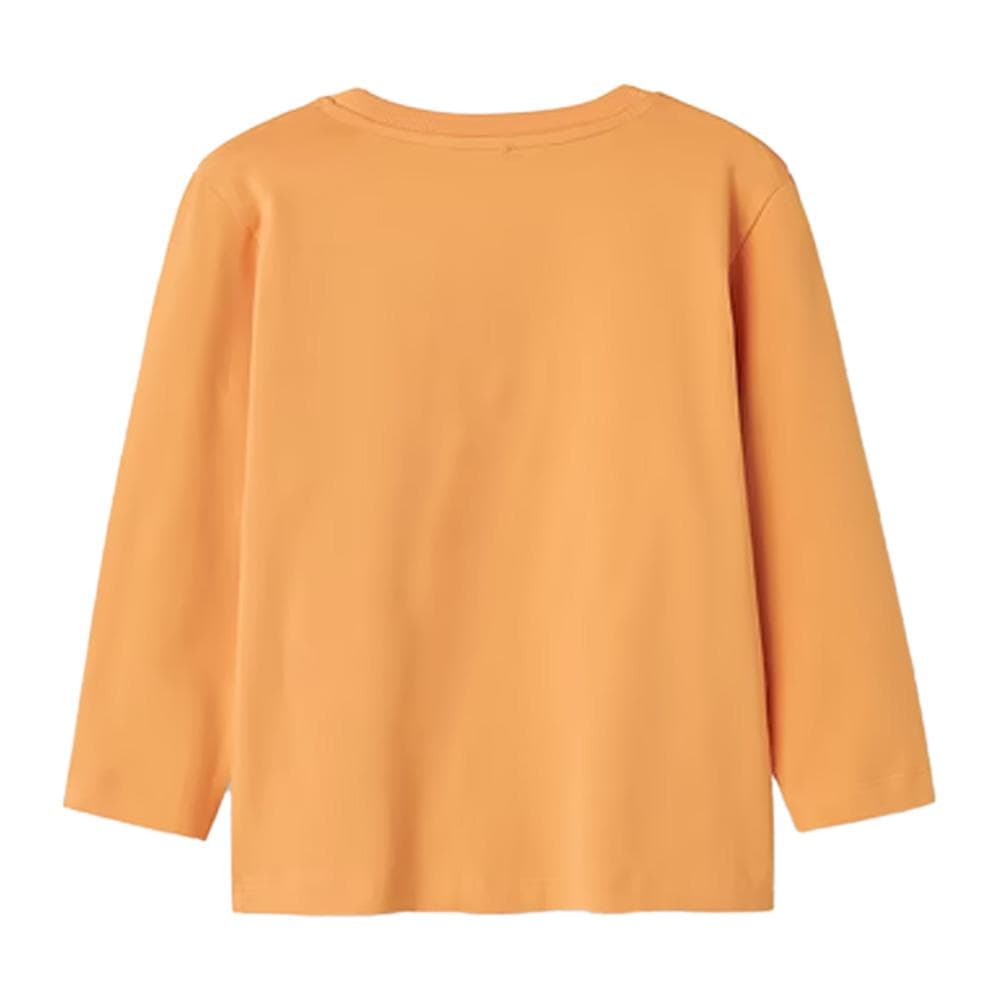 T-Shirt Manches Longues Orange Garçon Name it Thorhim 2