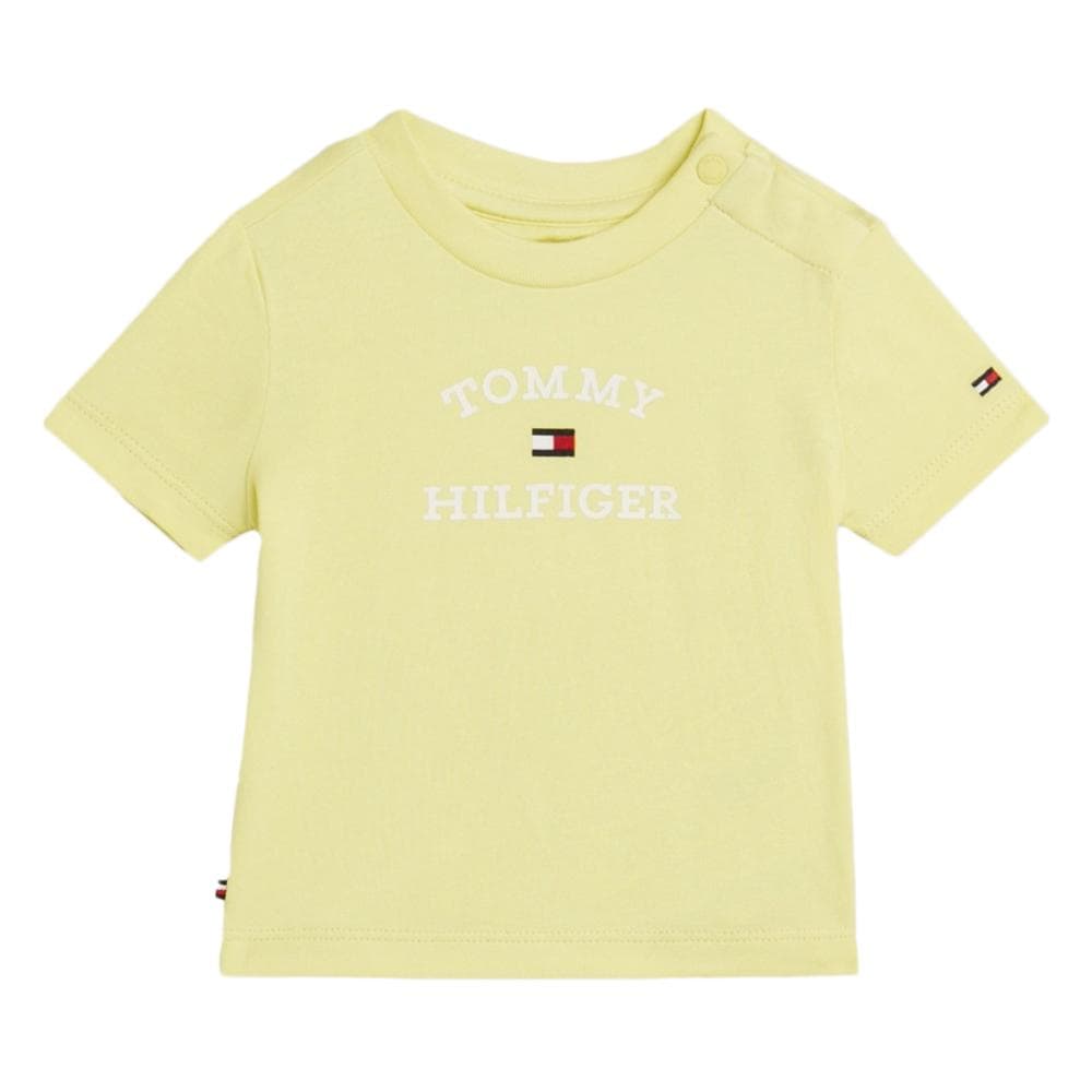 T-shirt Jaune Garçon Bébé Tommy Hilfiger KN0KN01805 1