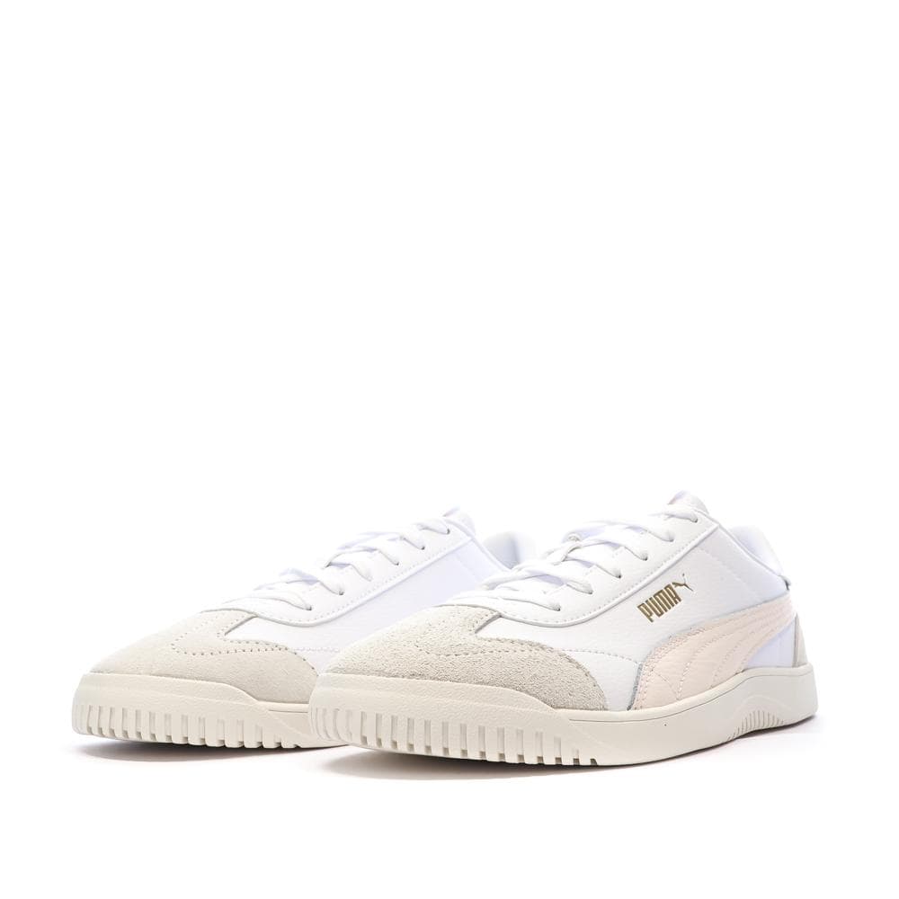 Baskets Blanches/Roses Femme Puma Club 5v5 Sd 6