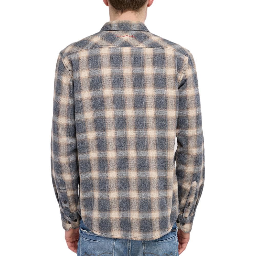 Chemise Grise à Carreaux Homme Teddy Smith 10716621D 2