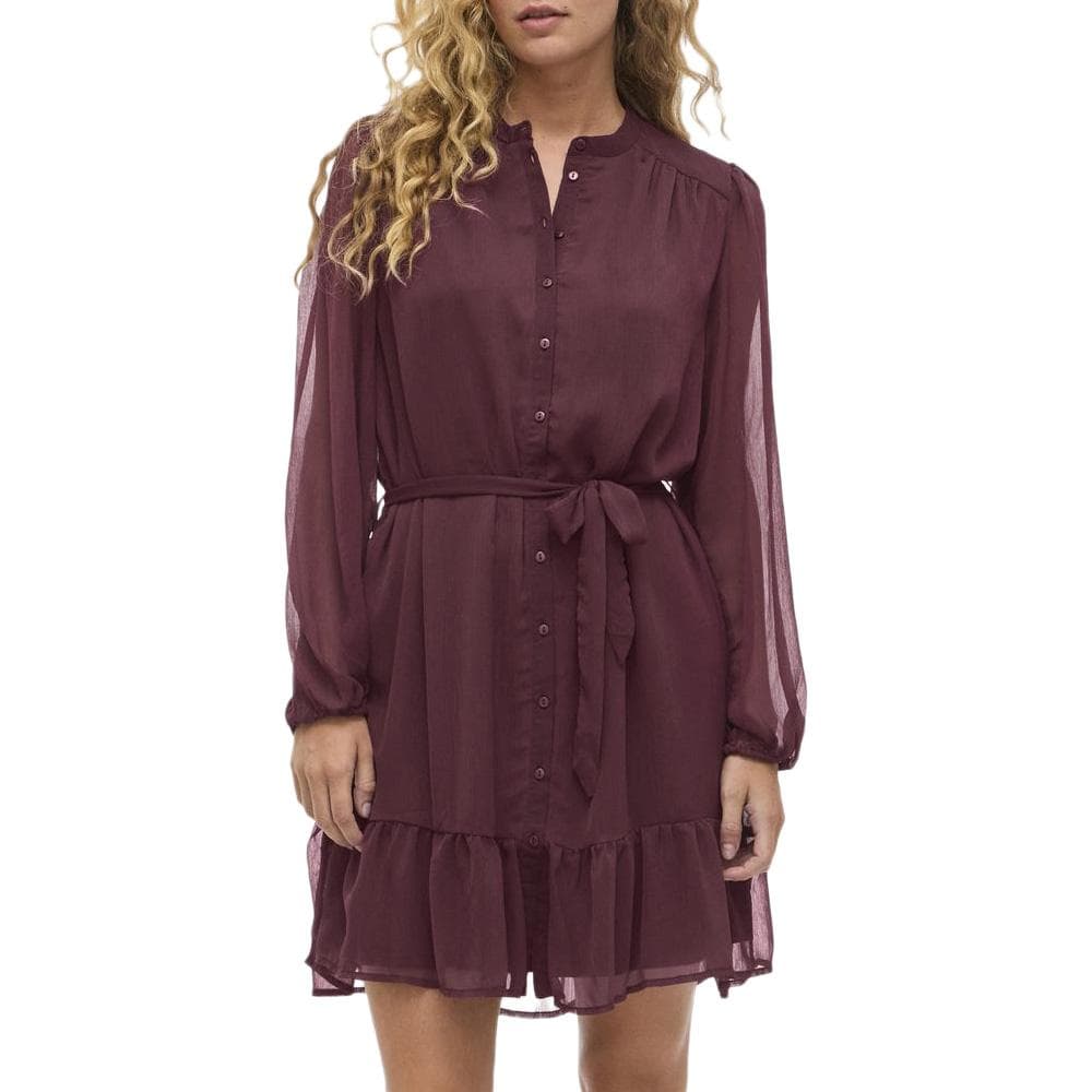 Robe Prune Femme Vila Falia 1