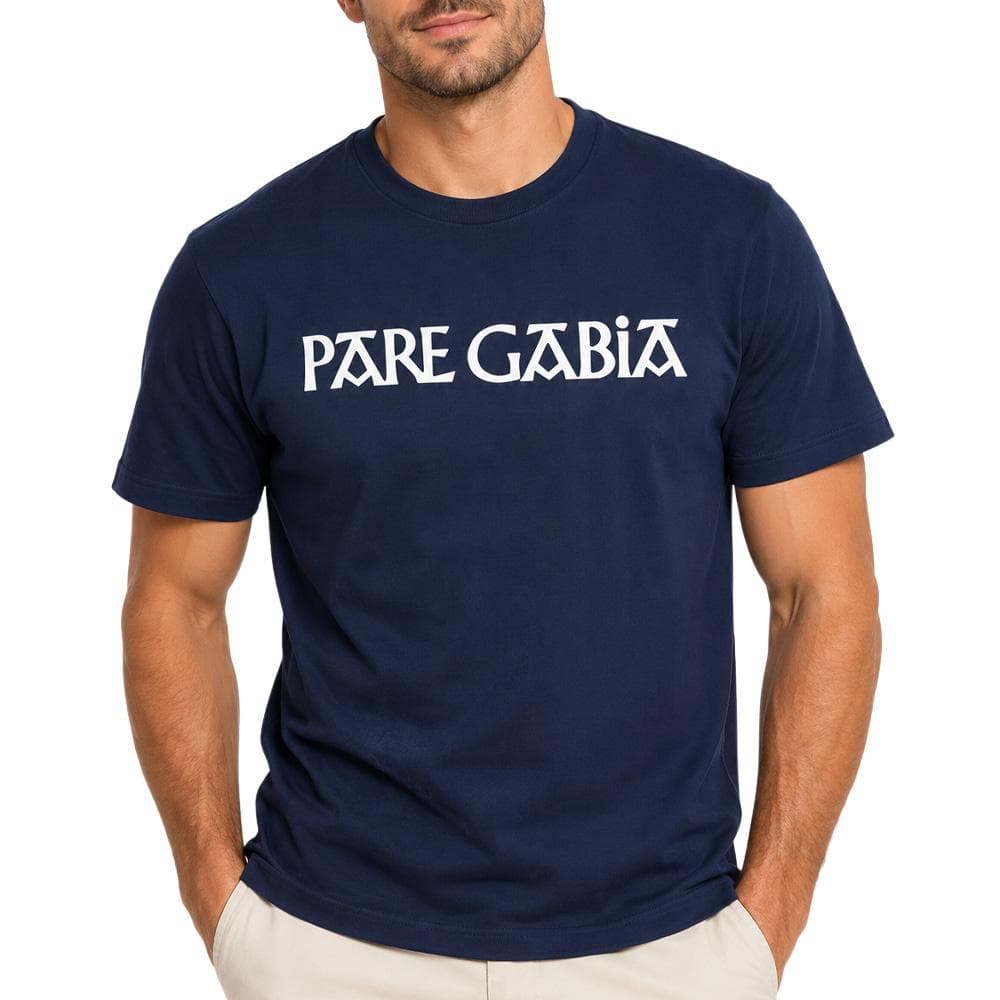 T-Shirt Marine Homme Pare Gabia Andos 1