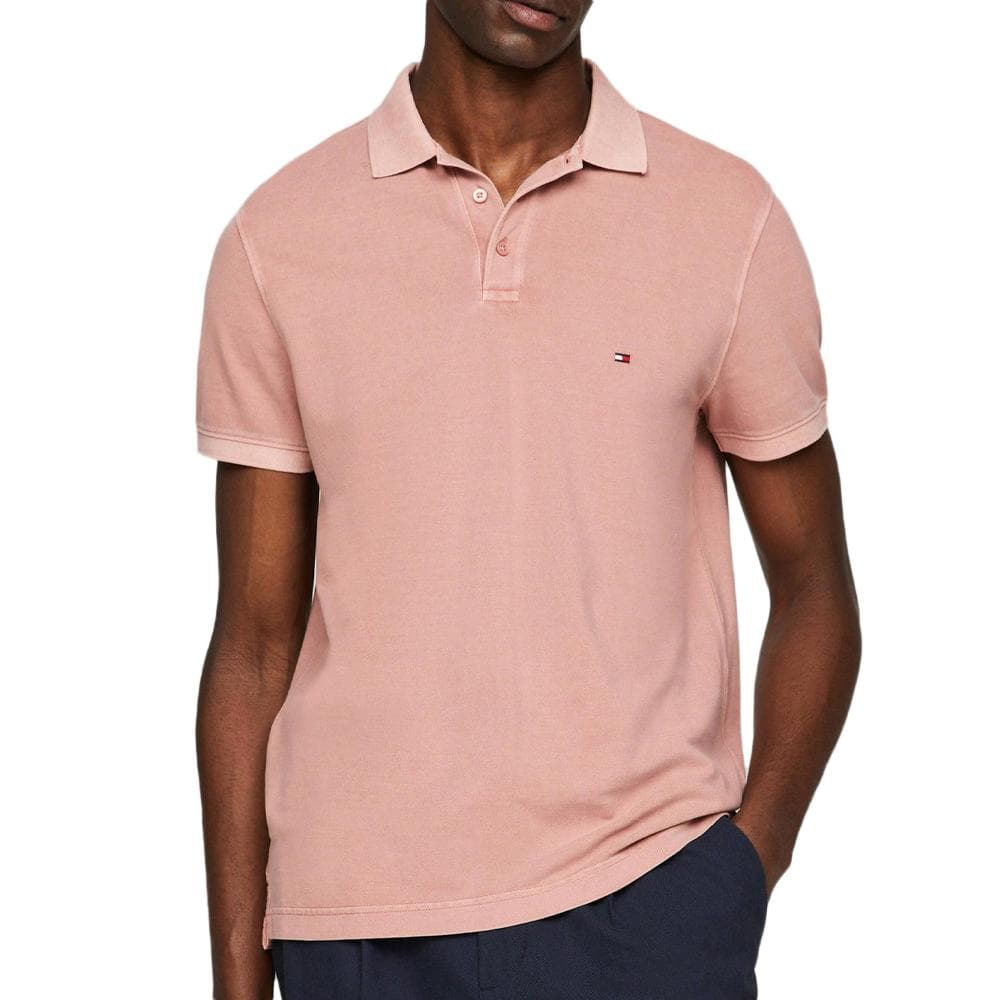 Polo Rose Homme Tommy Hilfiger Garment 1