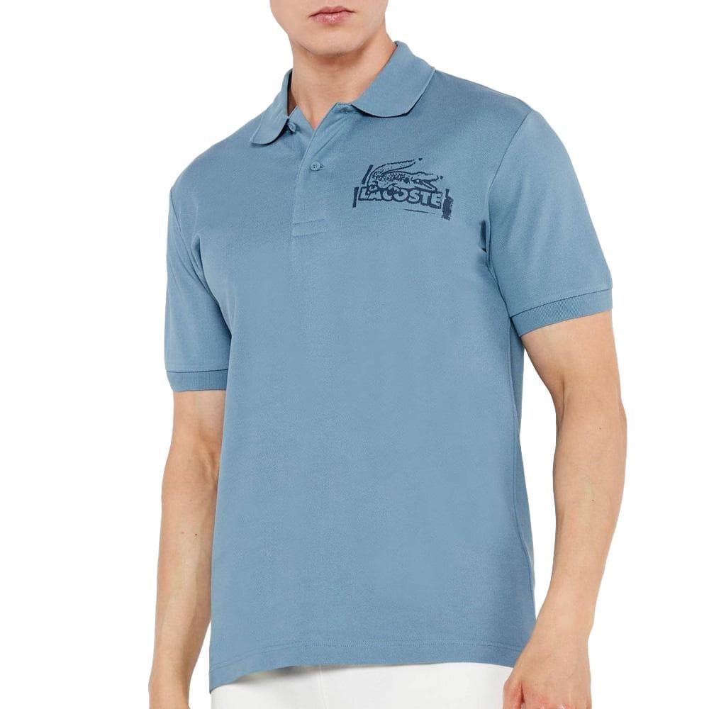 Polo Bleu Homme Lacoste Classic Fit L1212 1