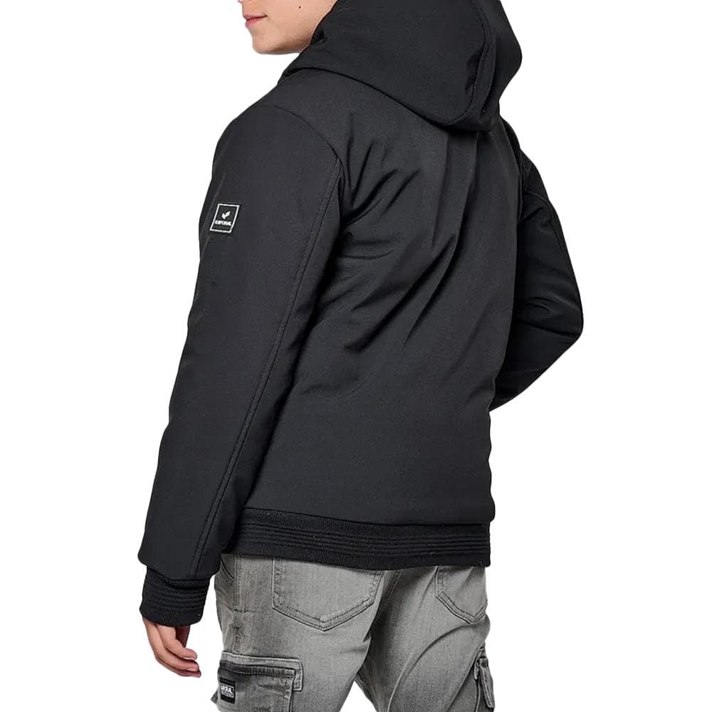 Blouson Noir Garçon Kaporal MOYERH24 2