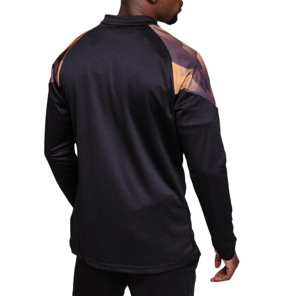 OM Sweat de Training Noir/Orange Homme Puma 2023/24 2