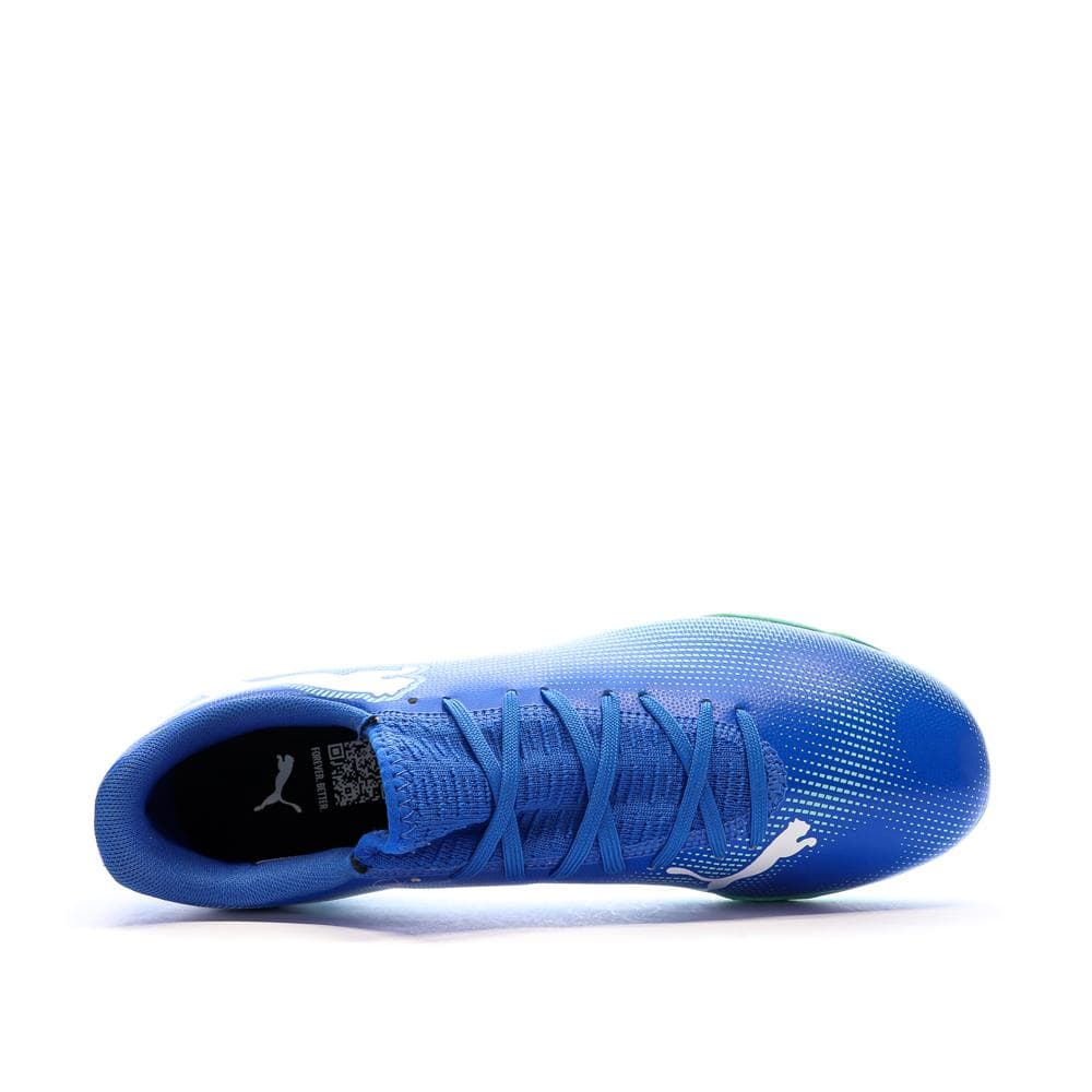 Chaussures de Foot Bleues Homme Puma Future 7 Play TT 4