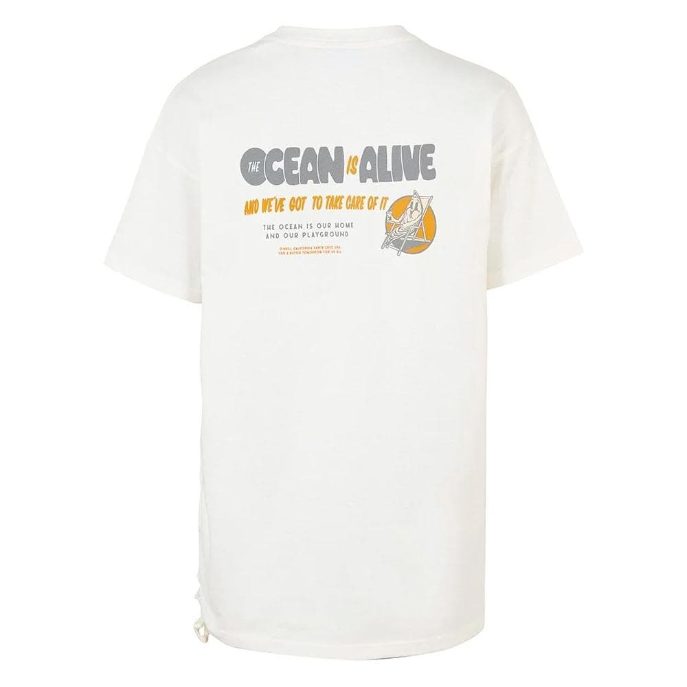 T-Shirt Blanc Femme O'Neill Stream 2