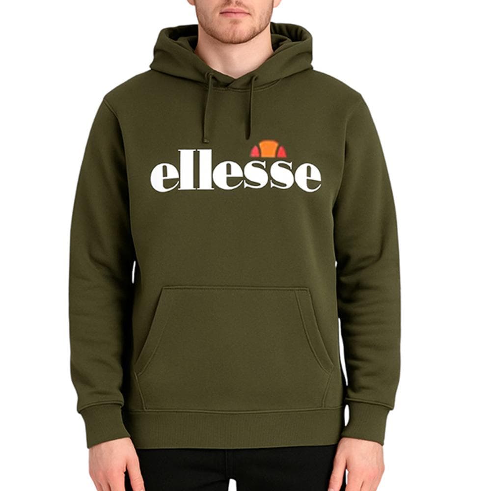 Sweat à Capuche Kaki Homme Ellesse SOP23652A 1