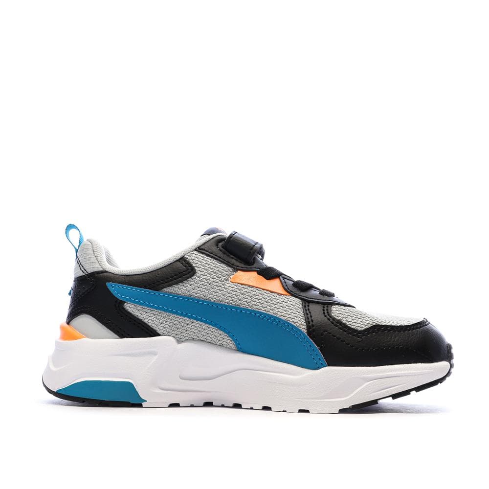 Baskets Grises/Bleu/Noires Garçon Puma Trinity Lite 2