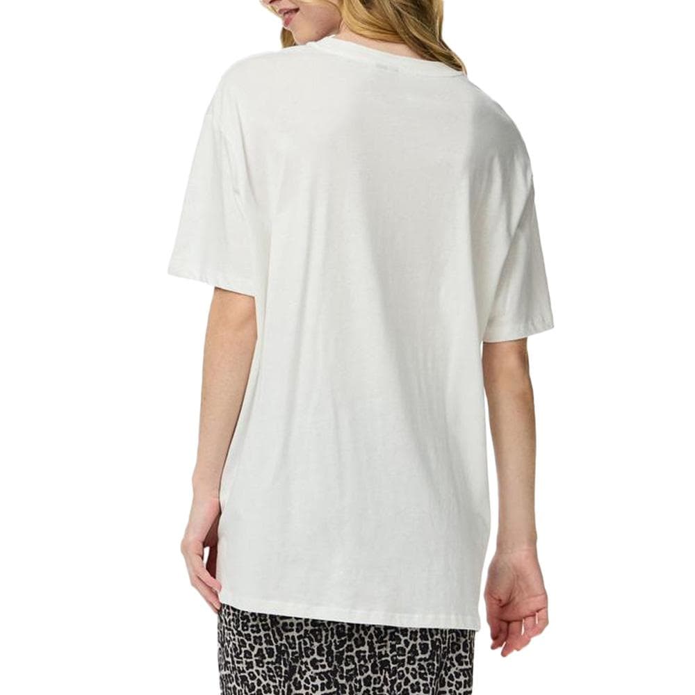 T-Shirt Blanc Femme Pieces Jonlyn 2