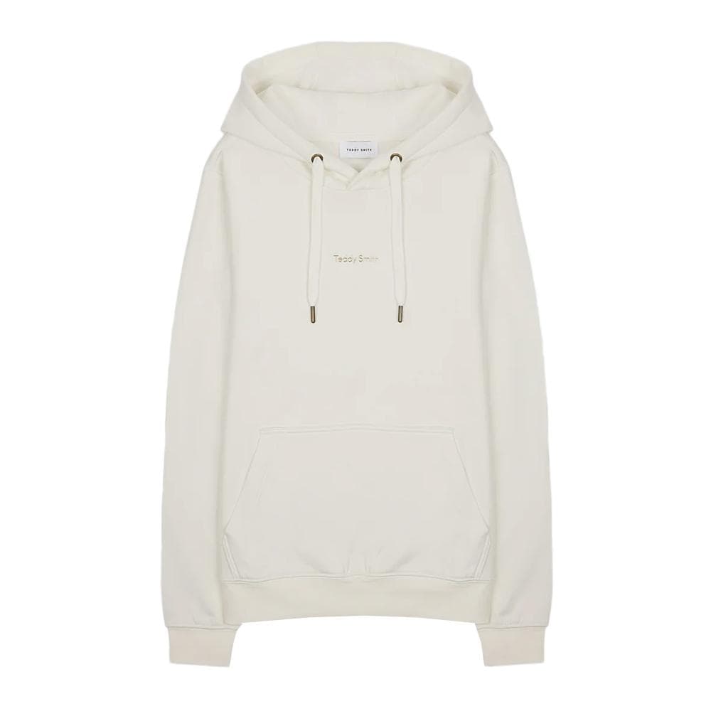 Sweat à Capuche Blanc Femme Teddy Smith Solene 1