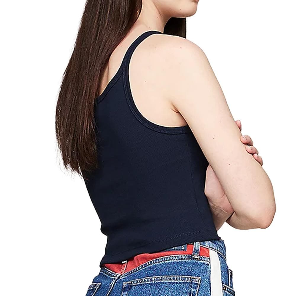 Débardeur Marine Femme Tommy Hilfiger Varsity 2