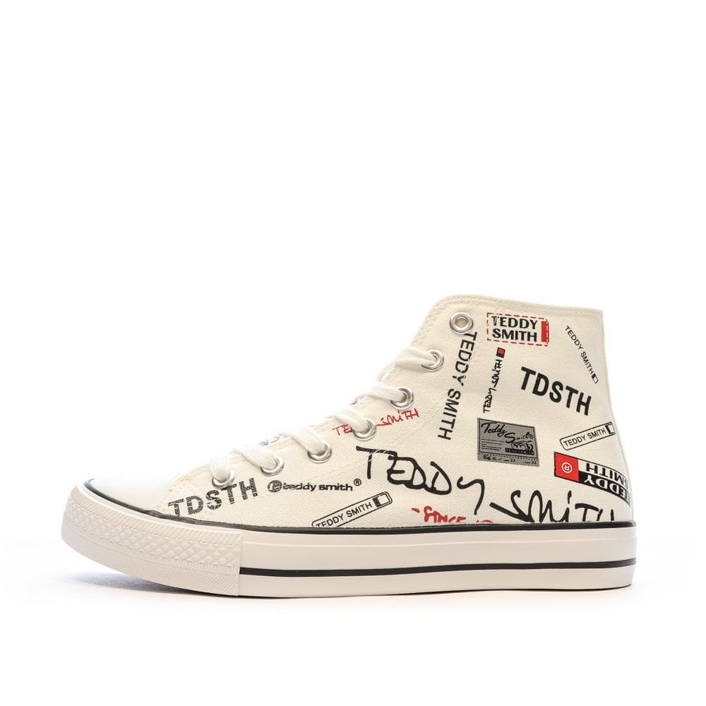 Baskets Blanches Homme Teddy Smith Ankle 1