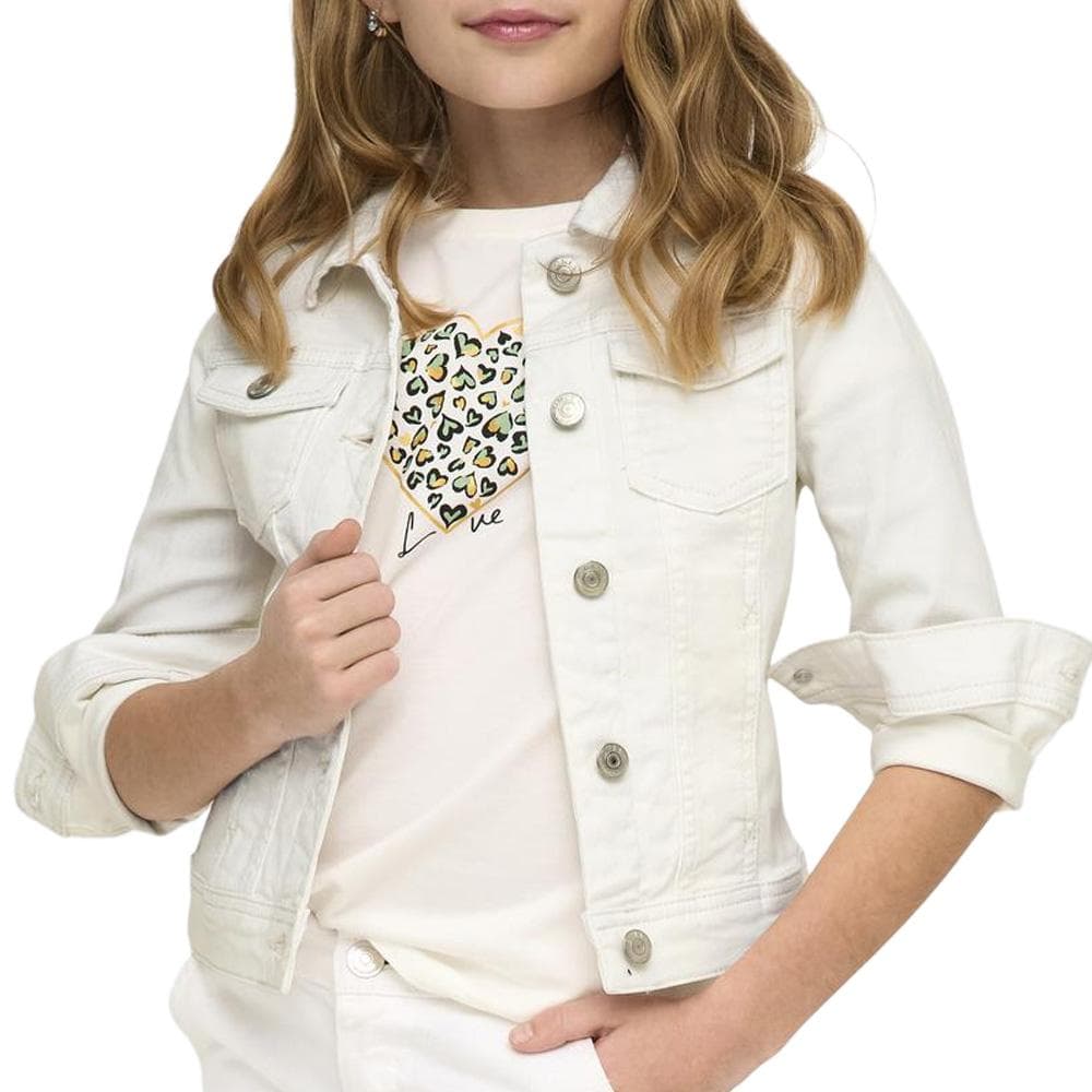 Veste Écru Fille Kids ONLY Kogsara 1