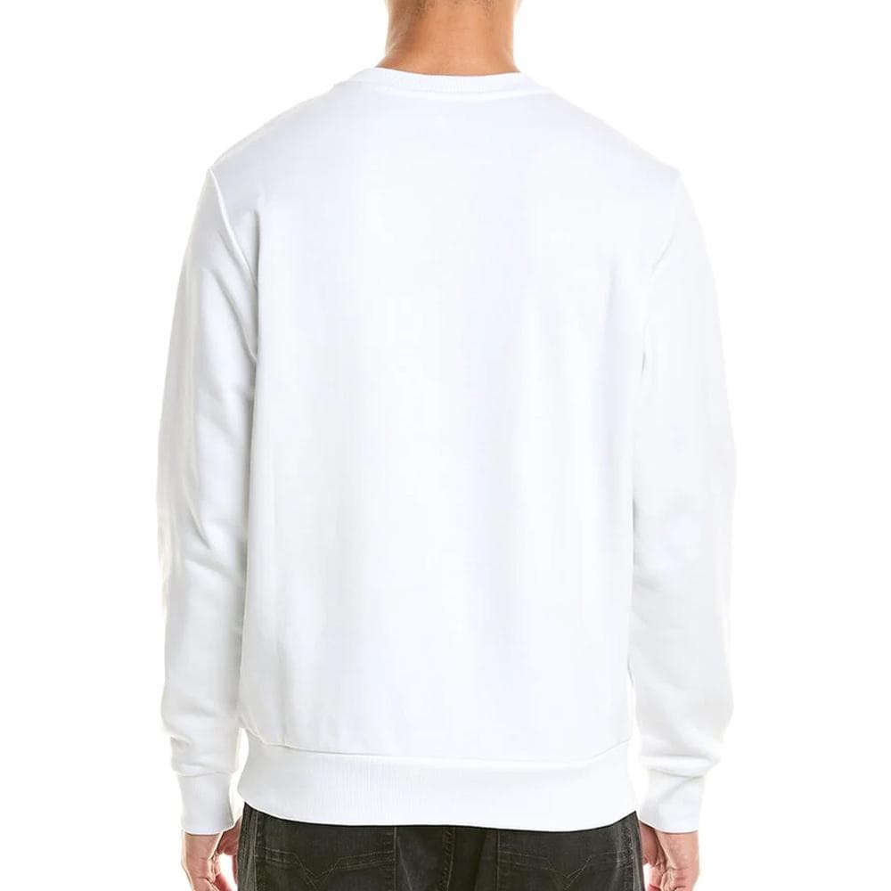 Sweat Blanc Homme Diesel Felpa 2