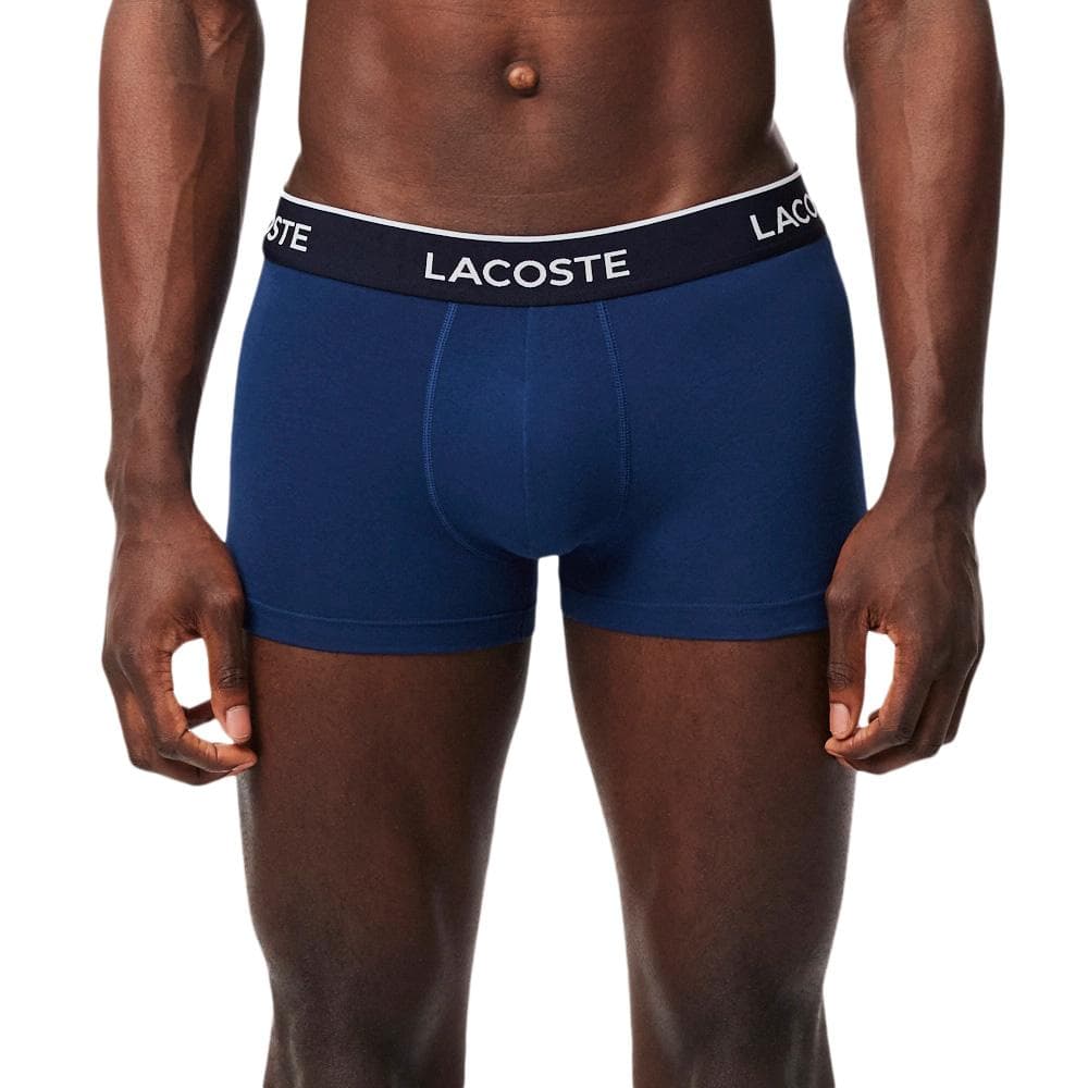 x3 Boxers Marines/Rouges Homme Lacoste 5H1300 1