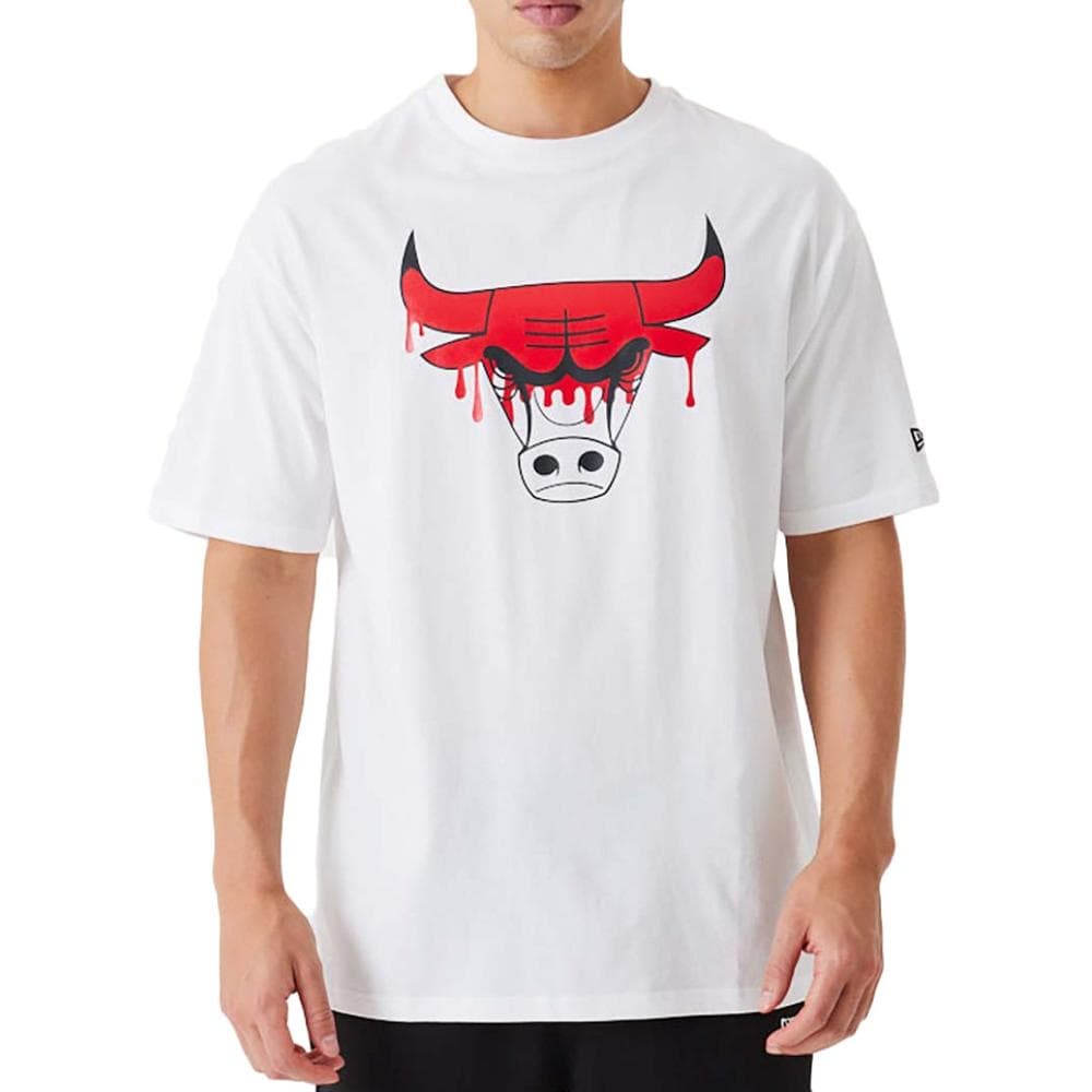 T-shirt Blanc/Rouge Homme New Era Chibul 1