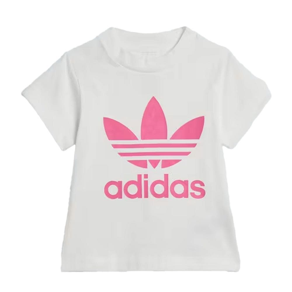 Ensemble Blanc/Rose Fille Adidas IR6865 2