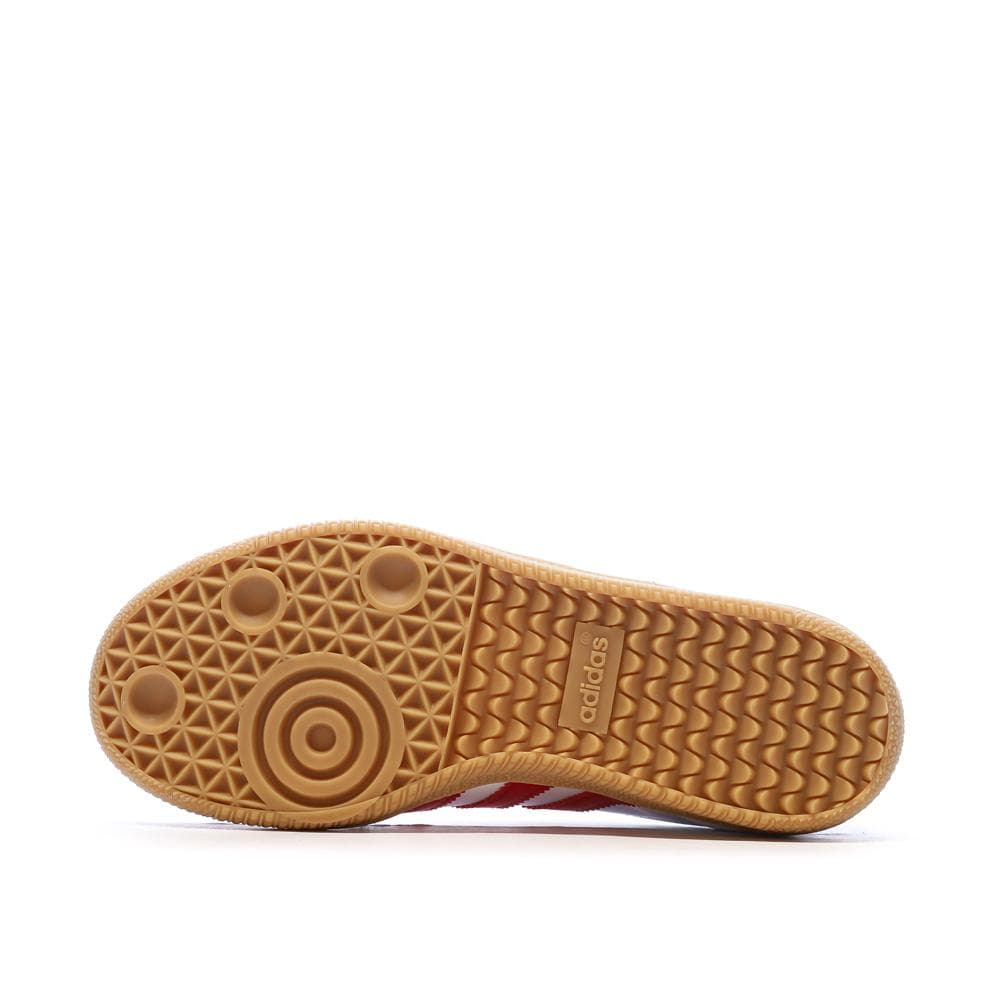 Samba Baskets Blanches/Rouge Enfant Adidas Samba Og C 5