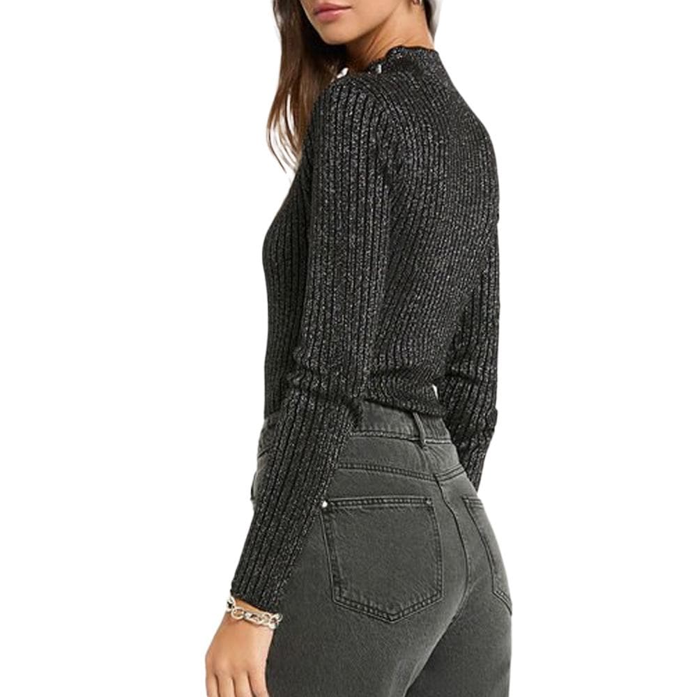 Pull Noir Brillant Femme Morgan CORIA 2