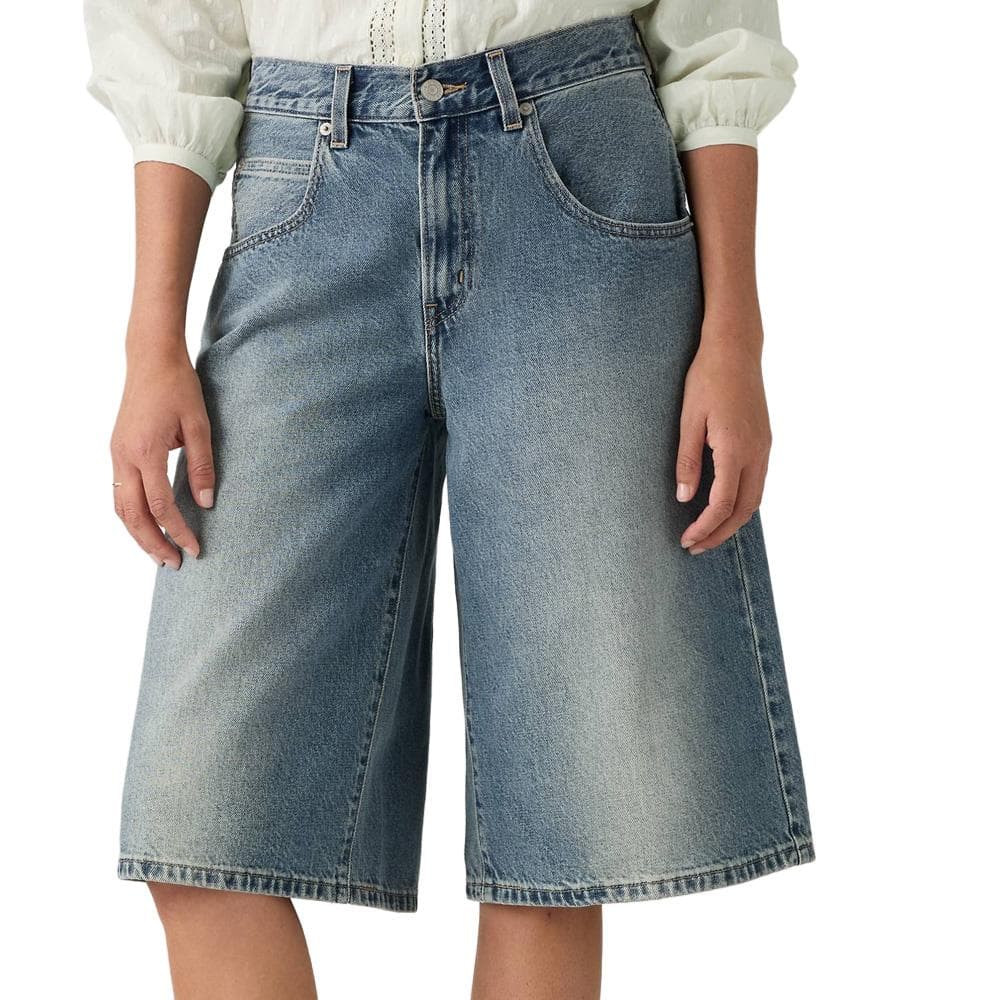 Bermuda Bleu Femme Levi's Super Baggy 1