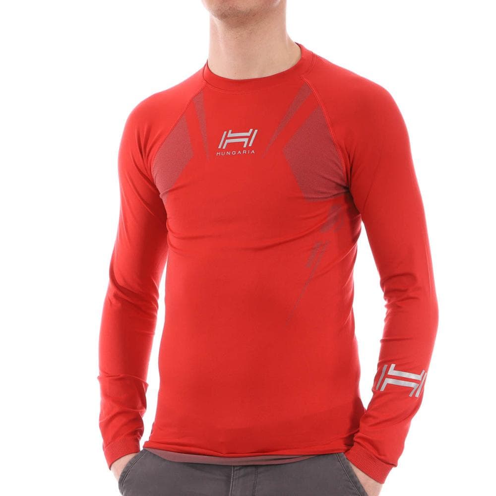 Sous-maillot rouge homme Hungaria Basic Baselayers Shirt/15 1