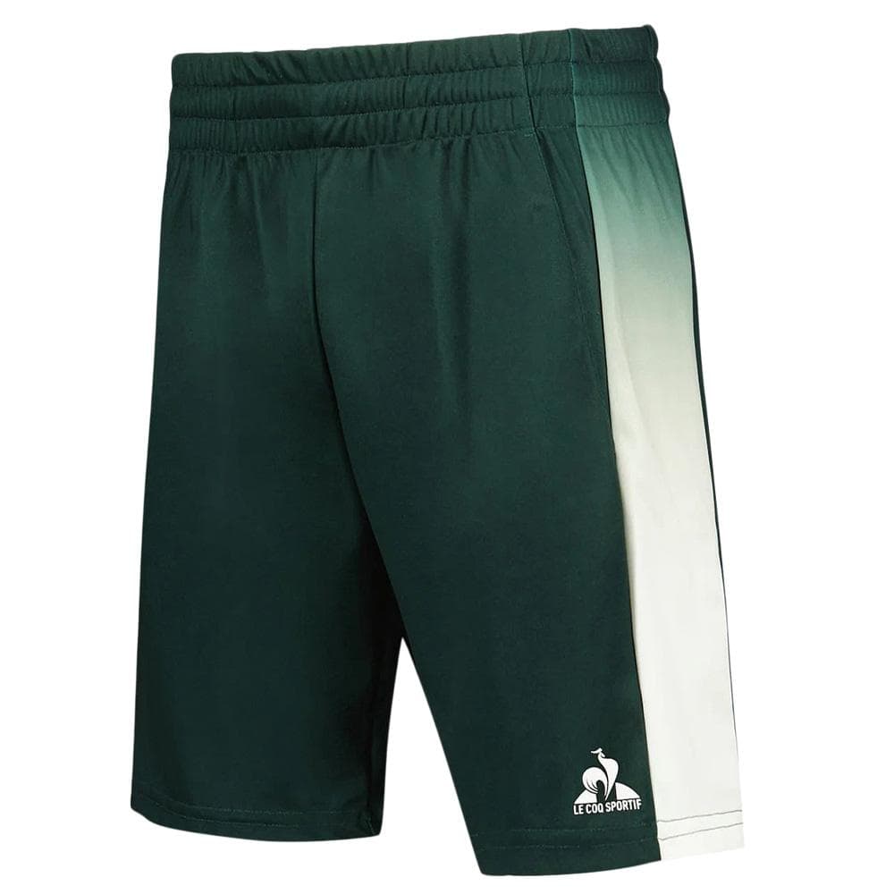 Short de Sport Vert Homme Le Coq Sportif Tennis Pro N°2 1