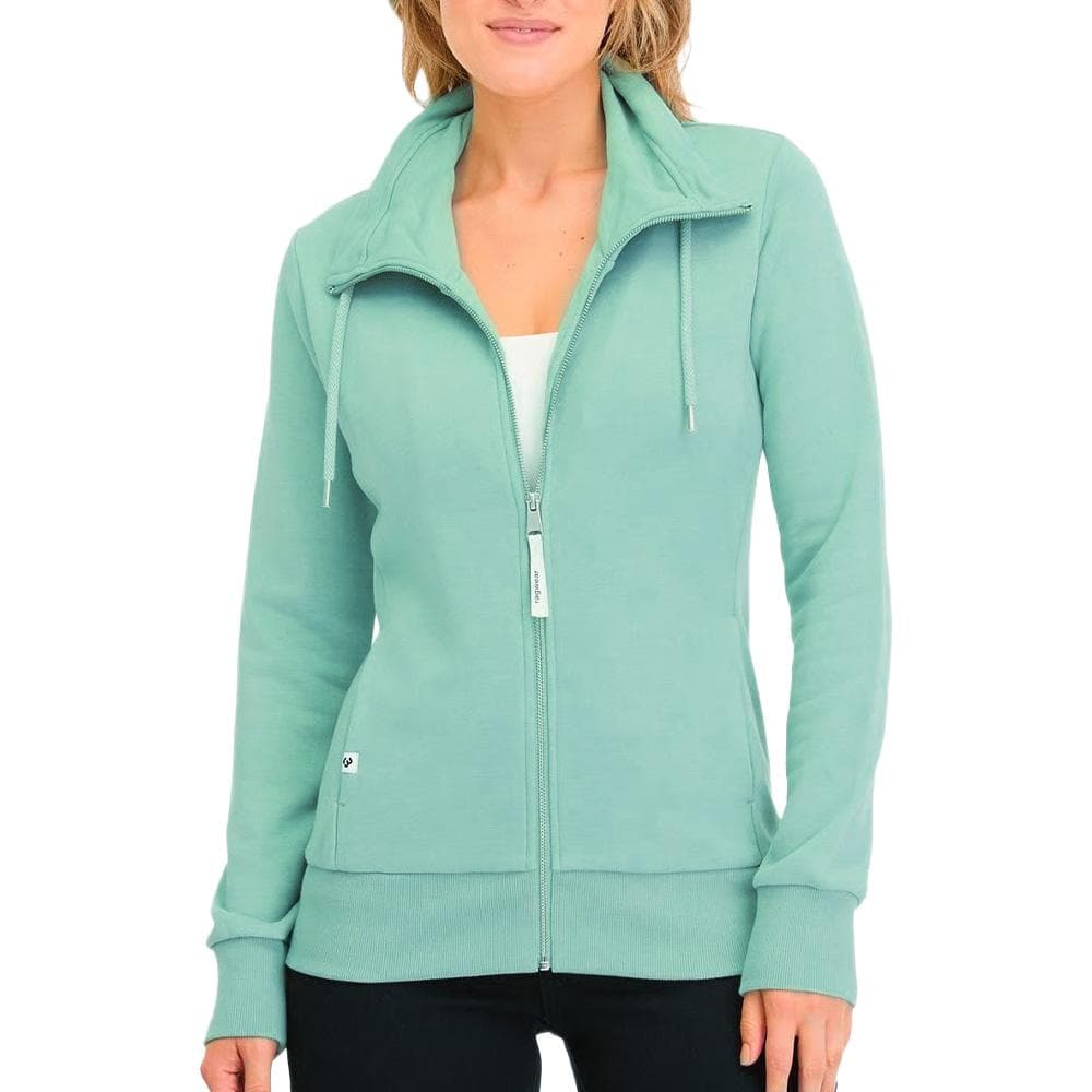 Sweat Zippé Vert Femme Ragwear RONETTE 1