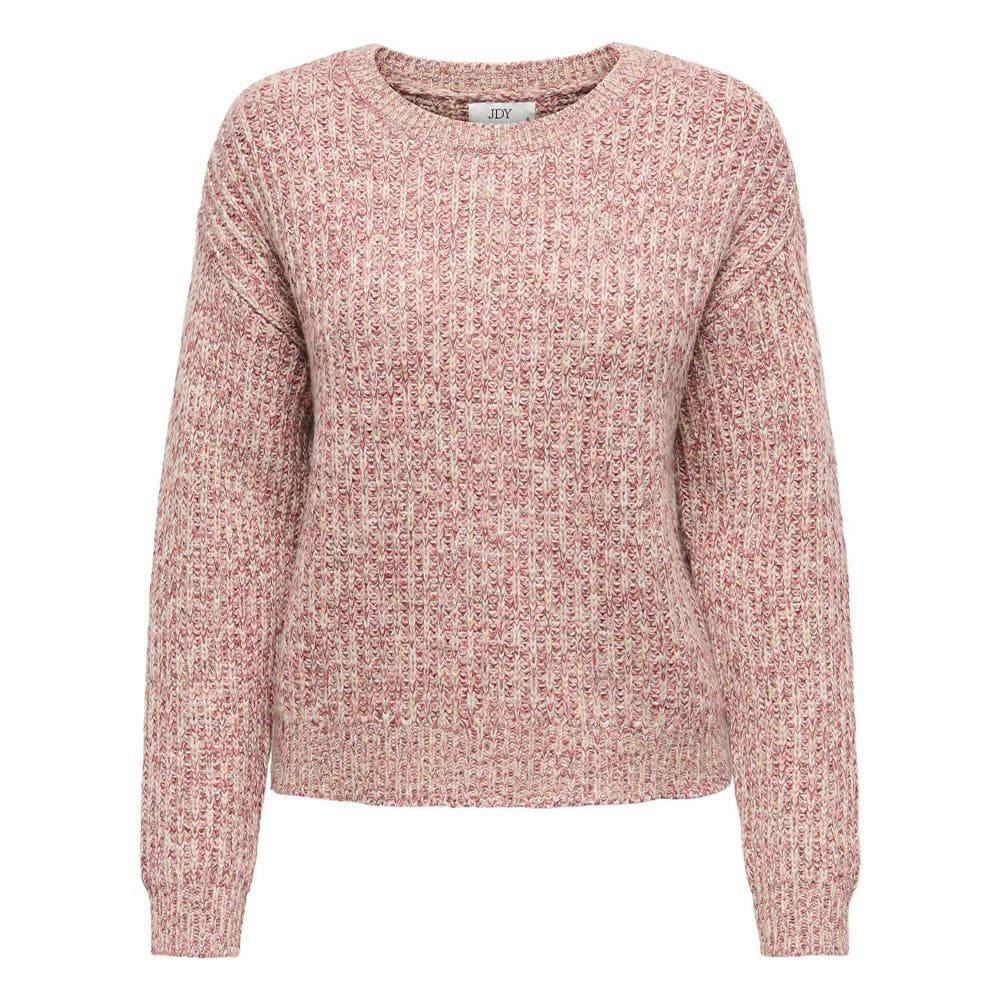 Pull Rose/Écru Femme JDY Yandi 1